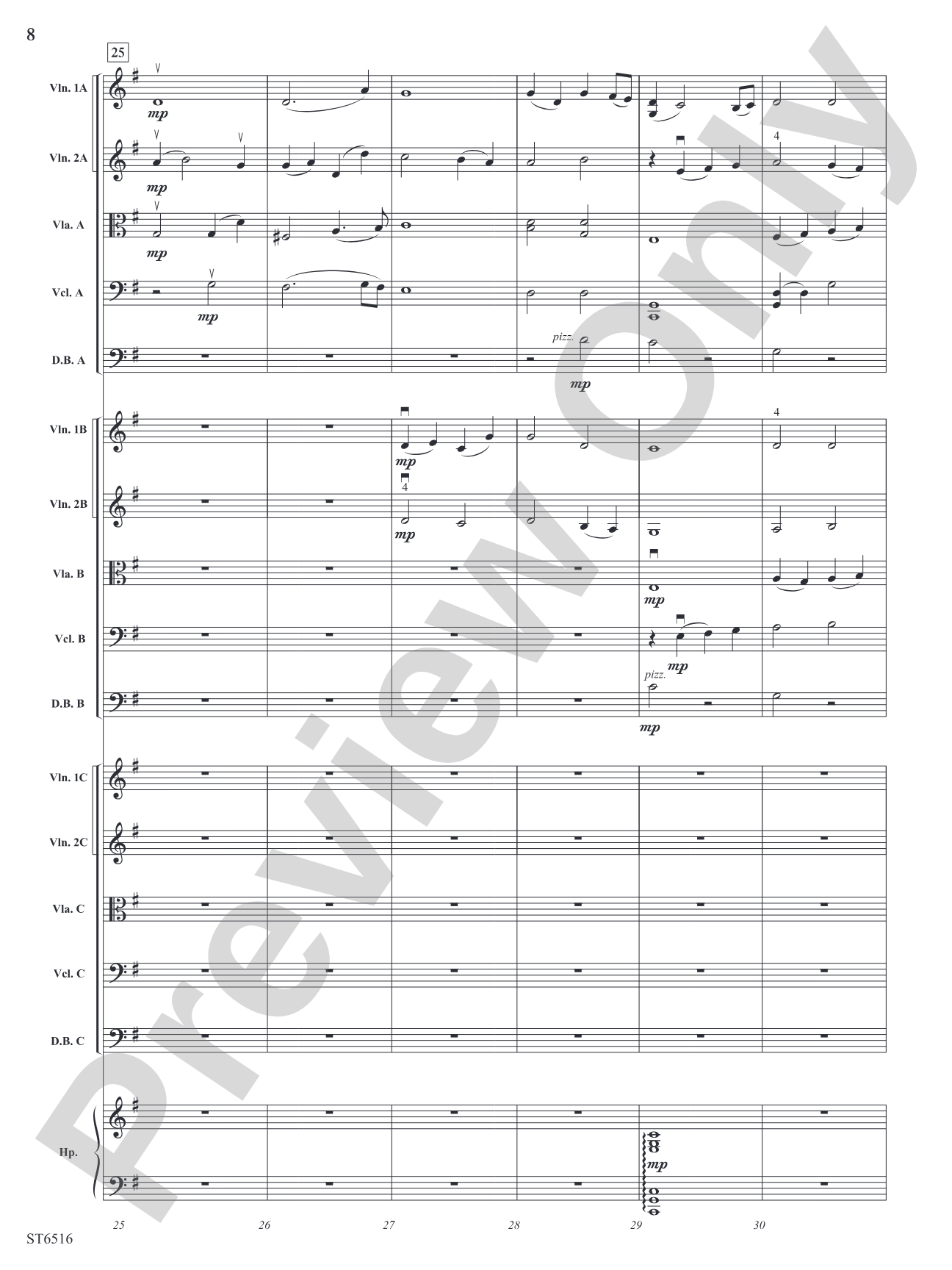 Greater Than...: String Orchestra Conductor Score & Parts