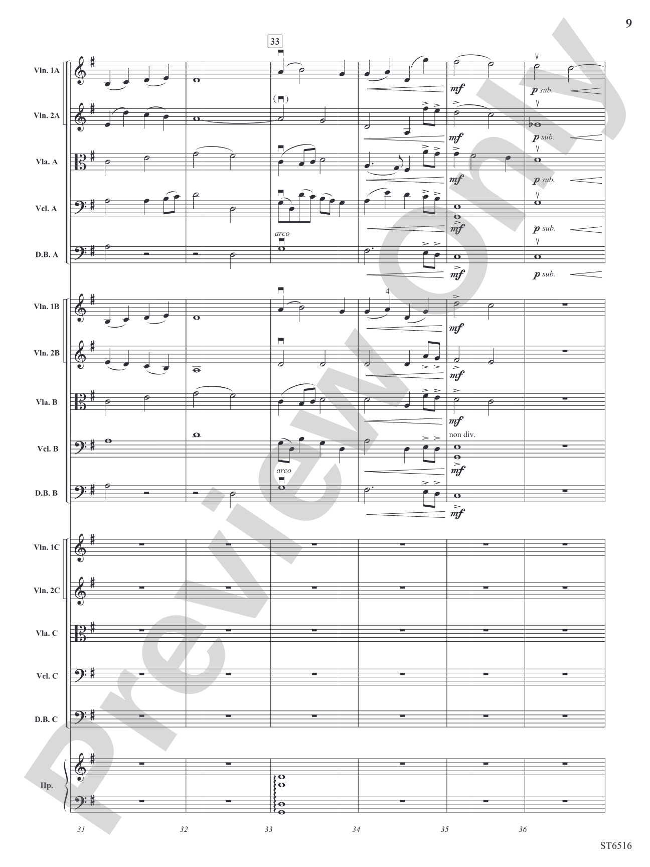 Greater Than...: String Orchestra Conductor Score & Parts