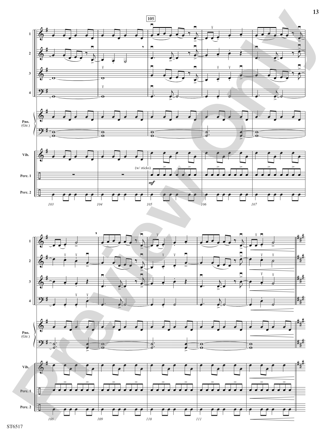 Blue Ridge Reel: Flexible String Ensemble Score & Parts