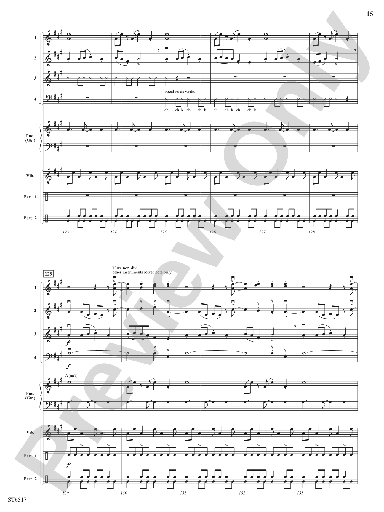 Blue Ridge Reel: Flexible String Ensemble Score & Parts