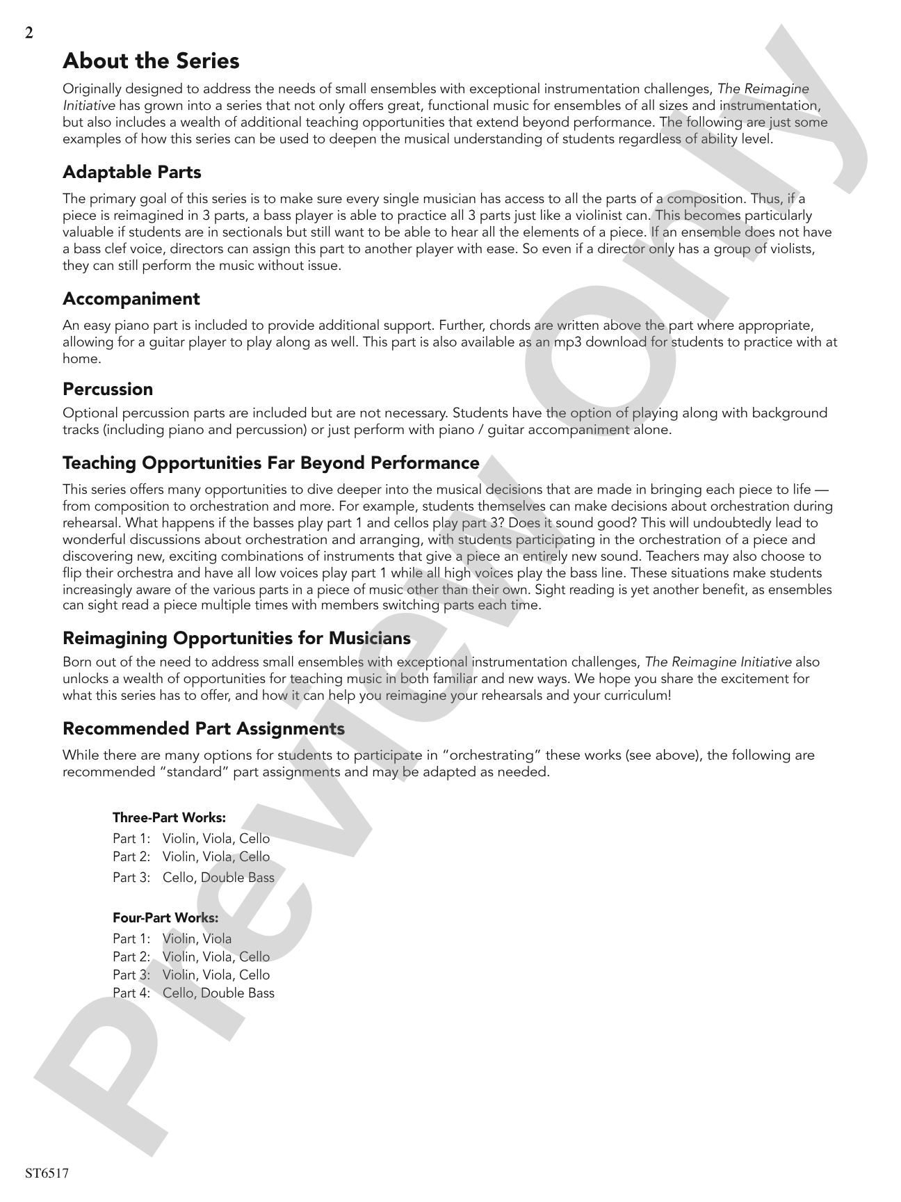 Blue Ridge Reel: Flexible String Ensemble Score & Parts
