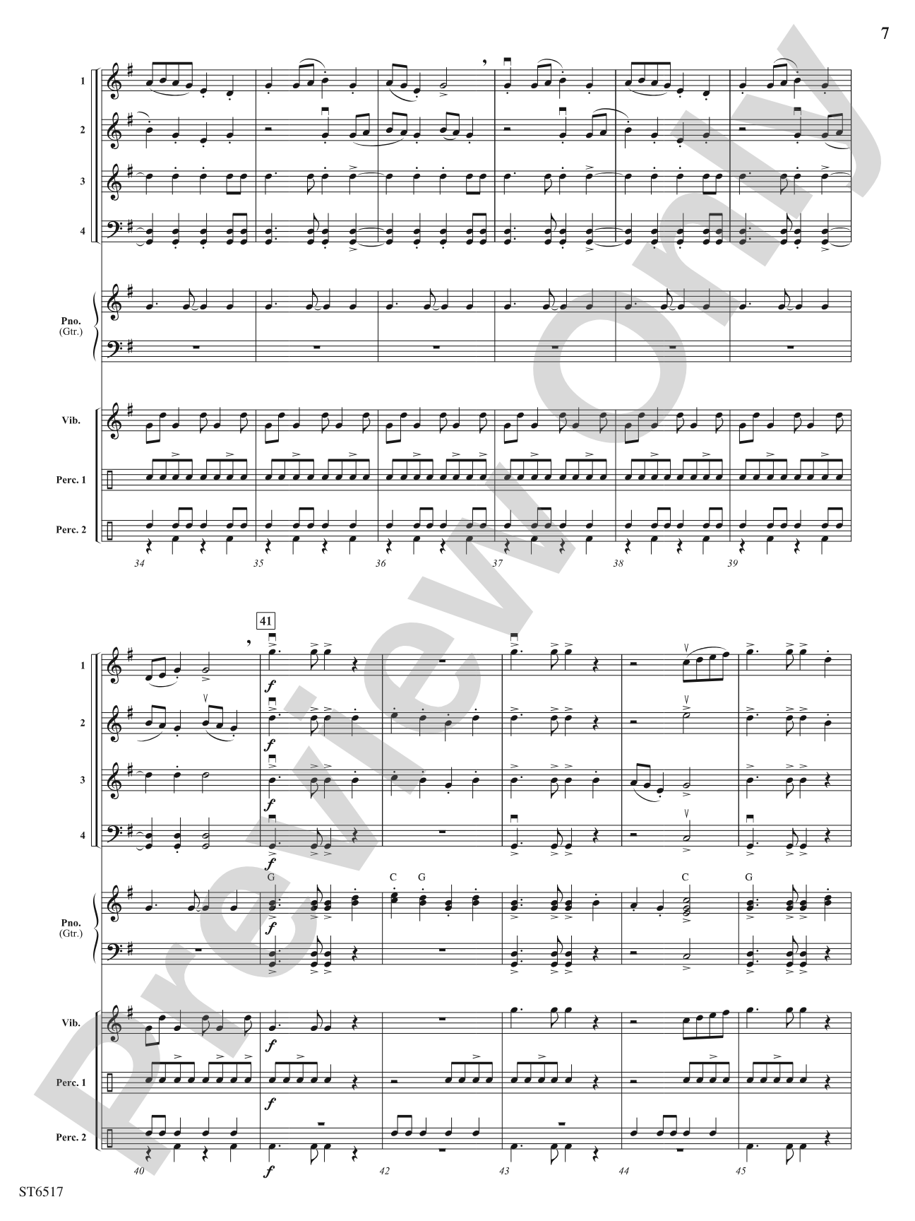 Blue Ridge Reel: Flexible String Ensemble Score & Parts