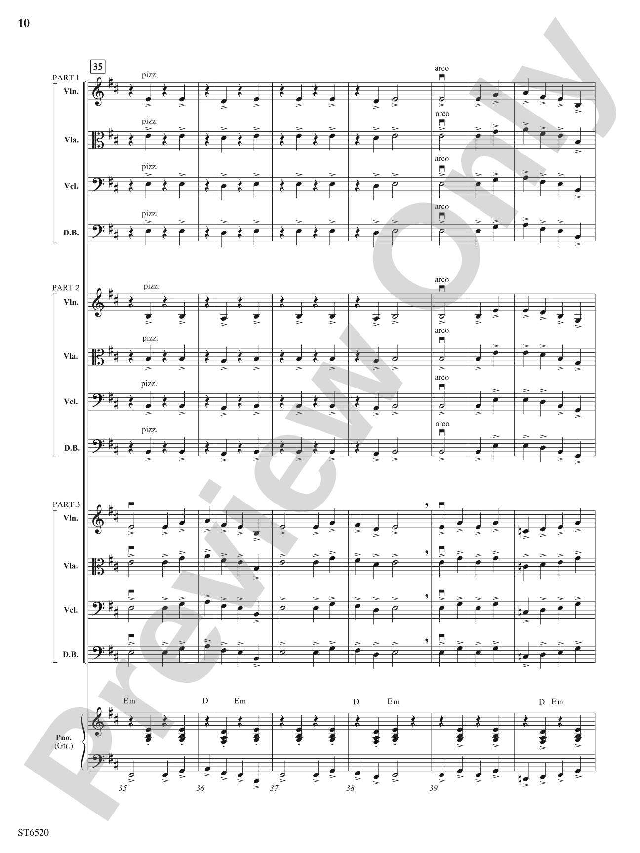 Gaelic Castle: Flexible String Ensemble Score & Parts
