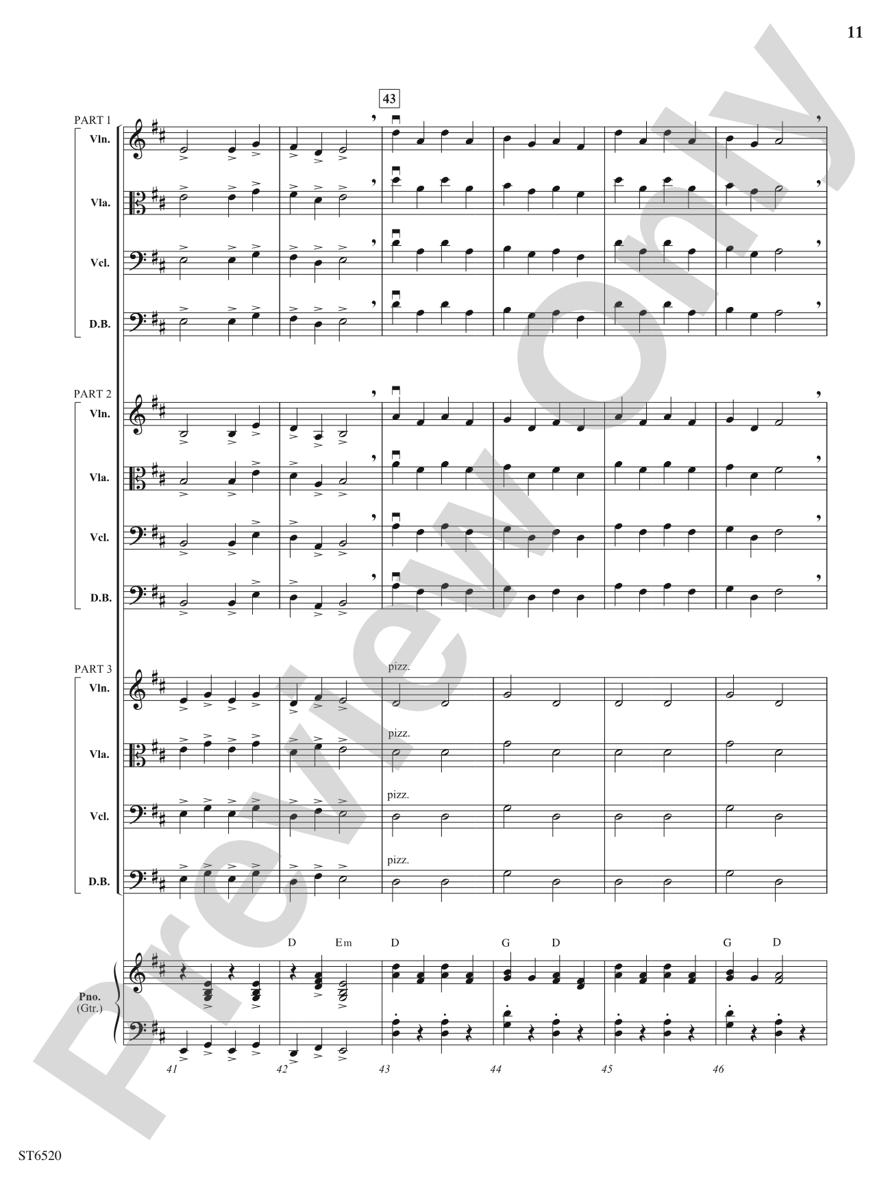 Gaelic Castle: Flexible String Ensemble Score & Parts