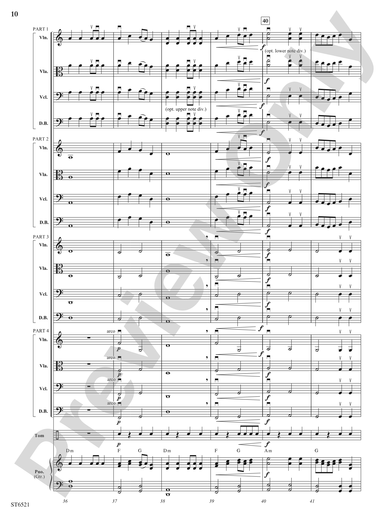 Viking: Flexible String Ensemble Score & Parts
