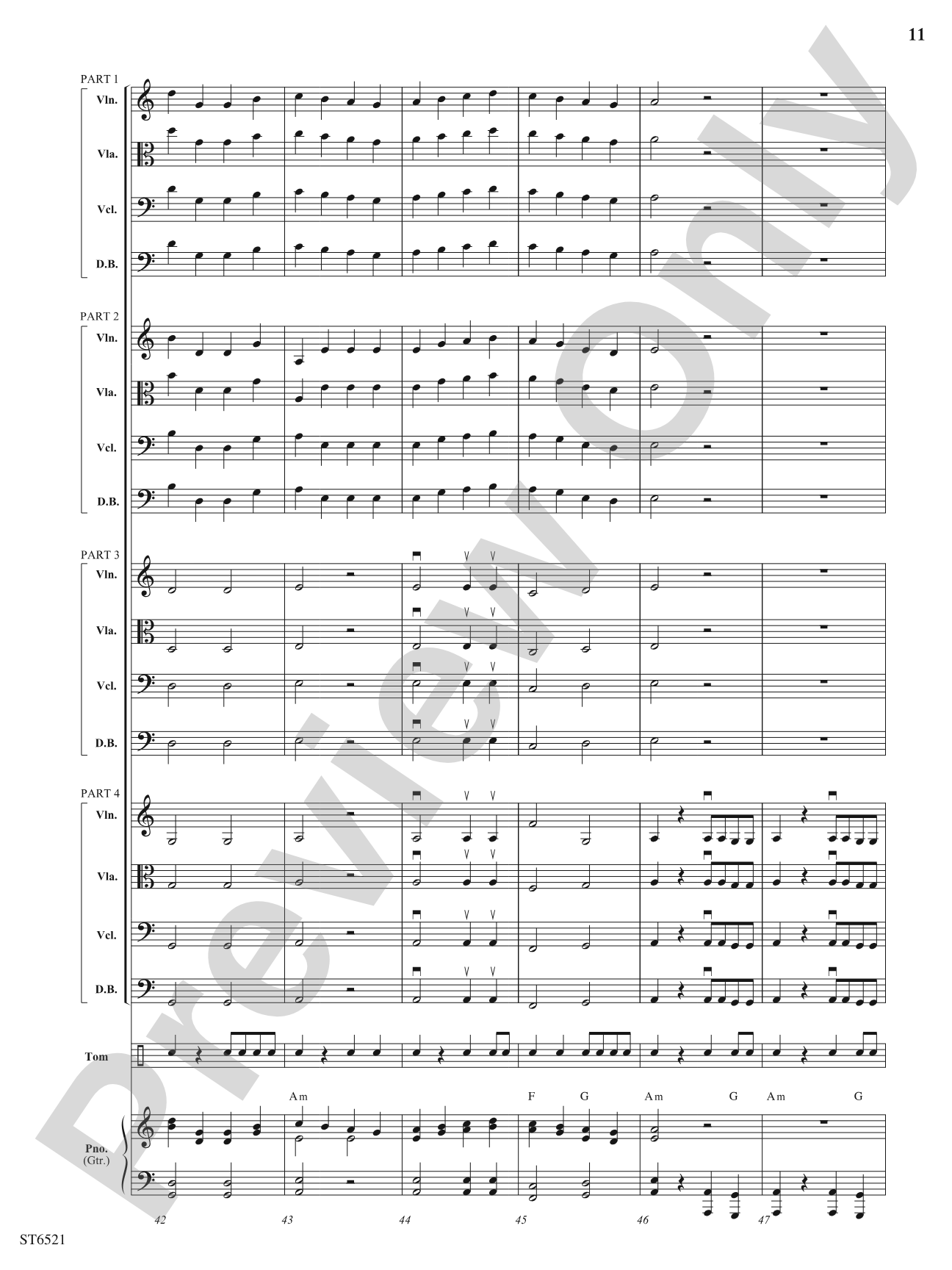 Viking: Flexible String Ensemble Score & Parts