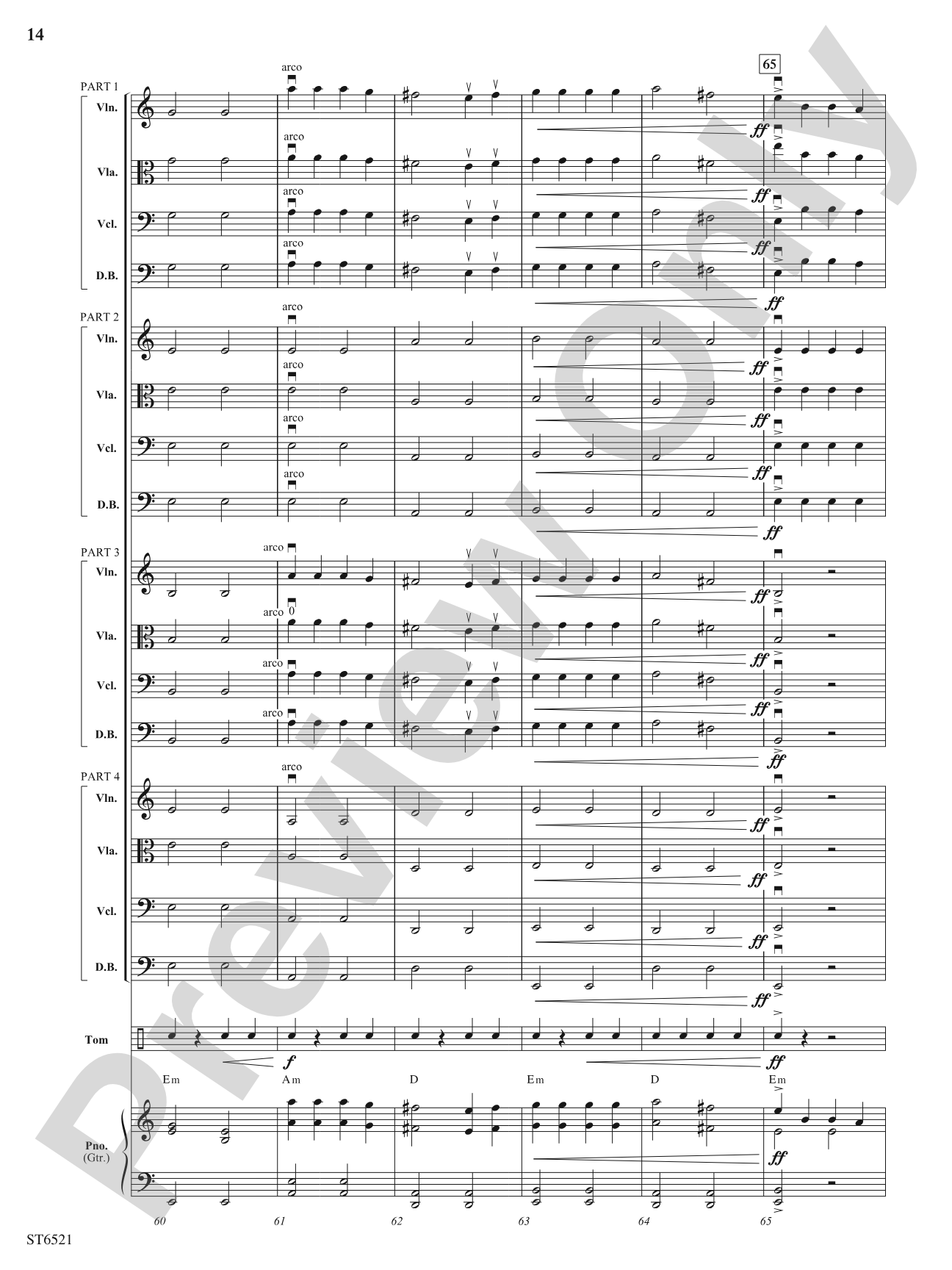 Viking: Flexible String Ensemble Score & Parts