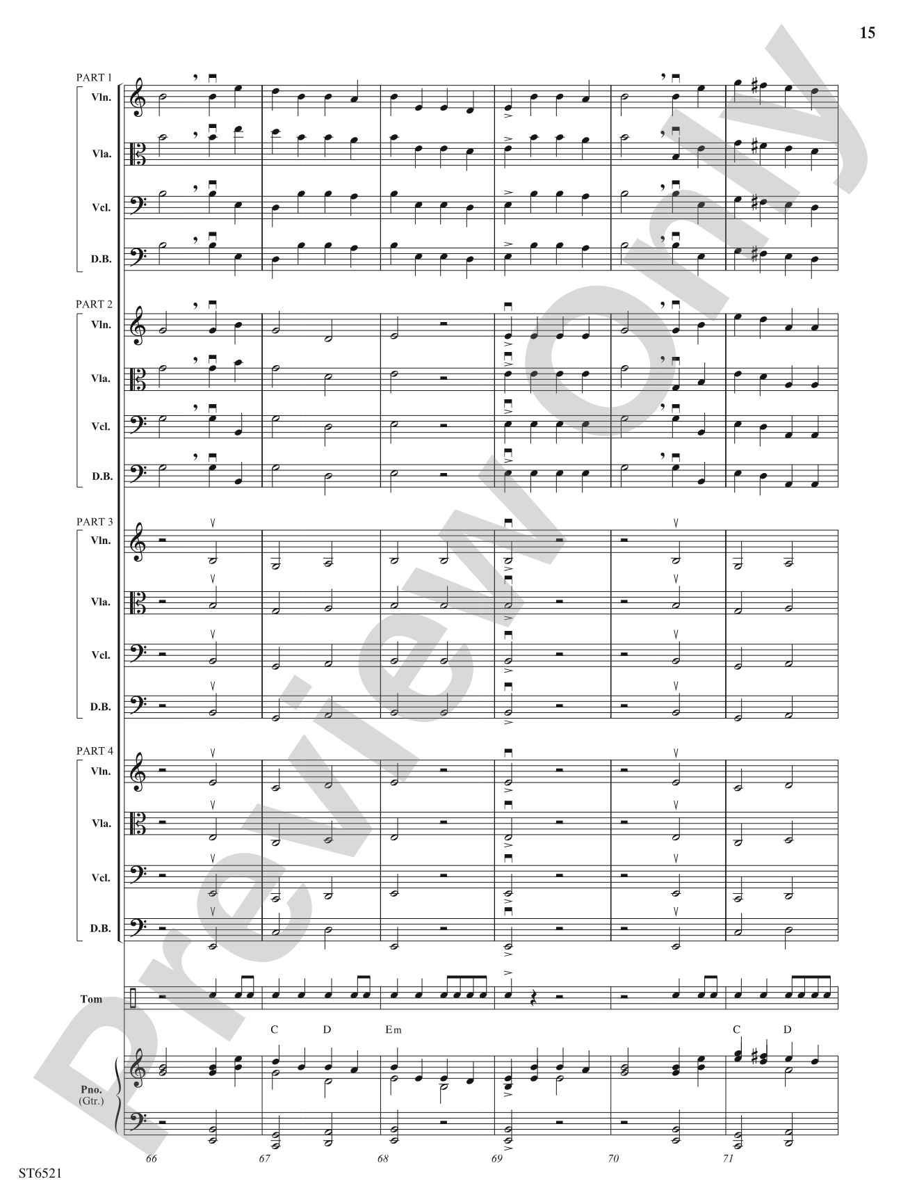 Viking: Flexible String Ensemble Score & Parts