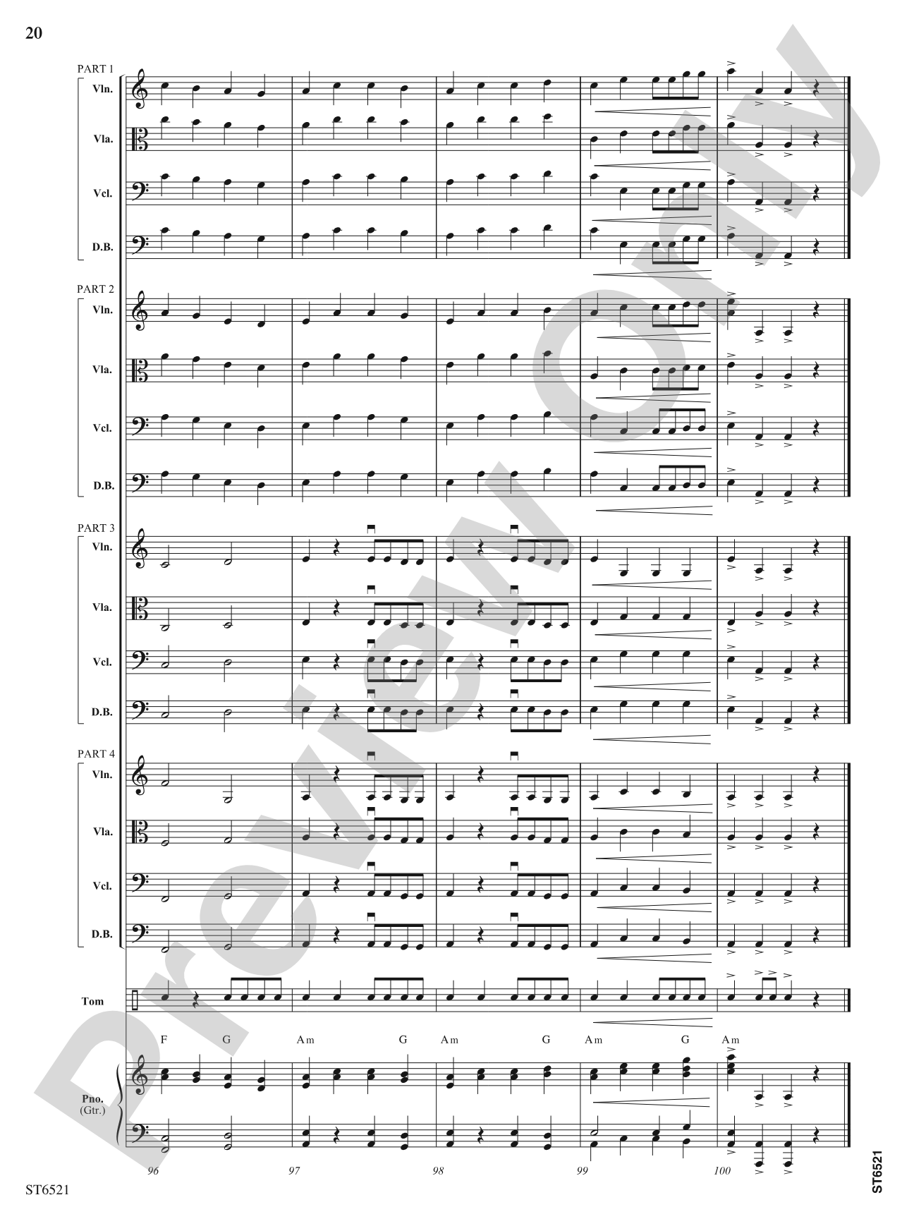 Viking: Flexible String Ensemble Score & Parts