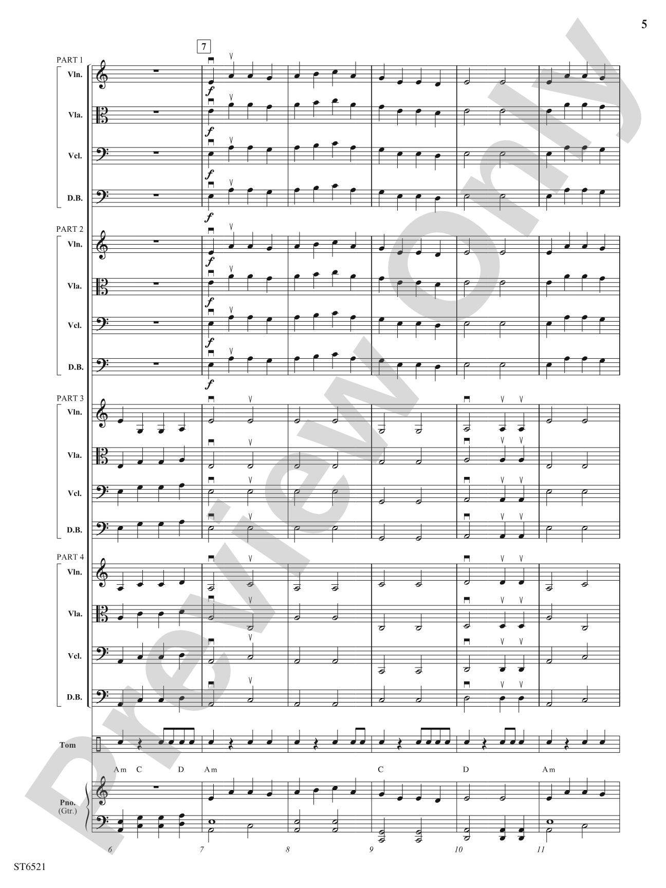 Viking: Flexible String Ensemble Score & Parts