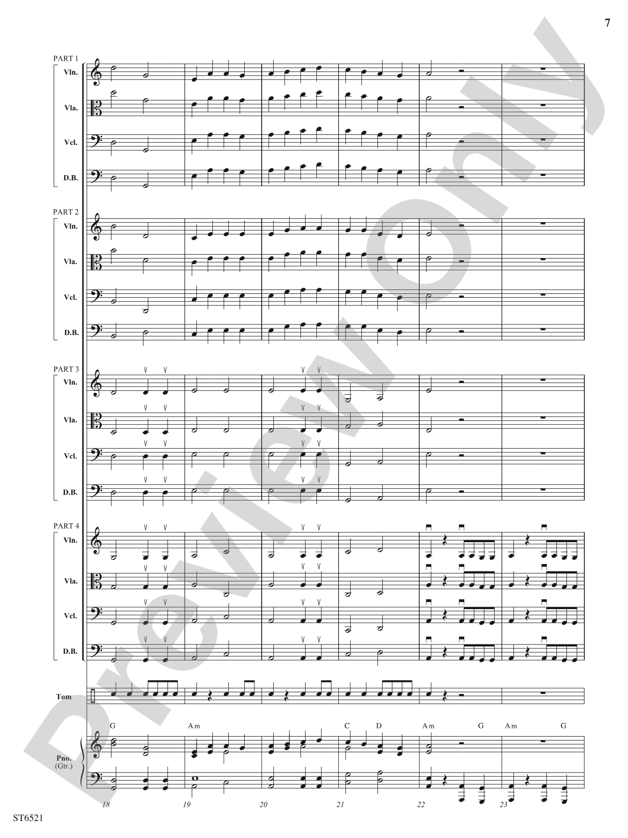 Viking: Flexible String Ensemble Score & Parts