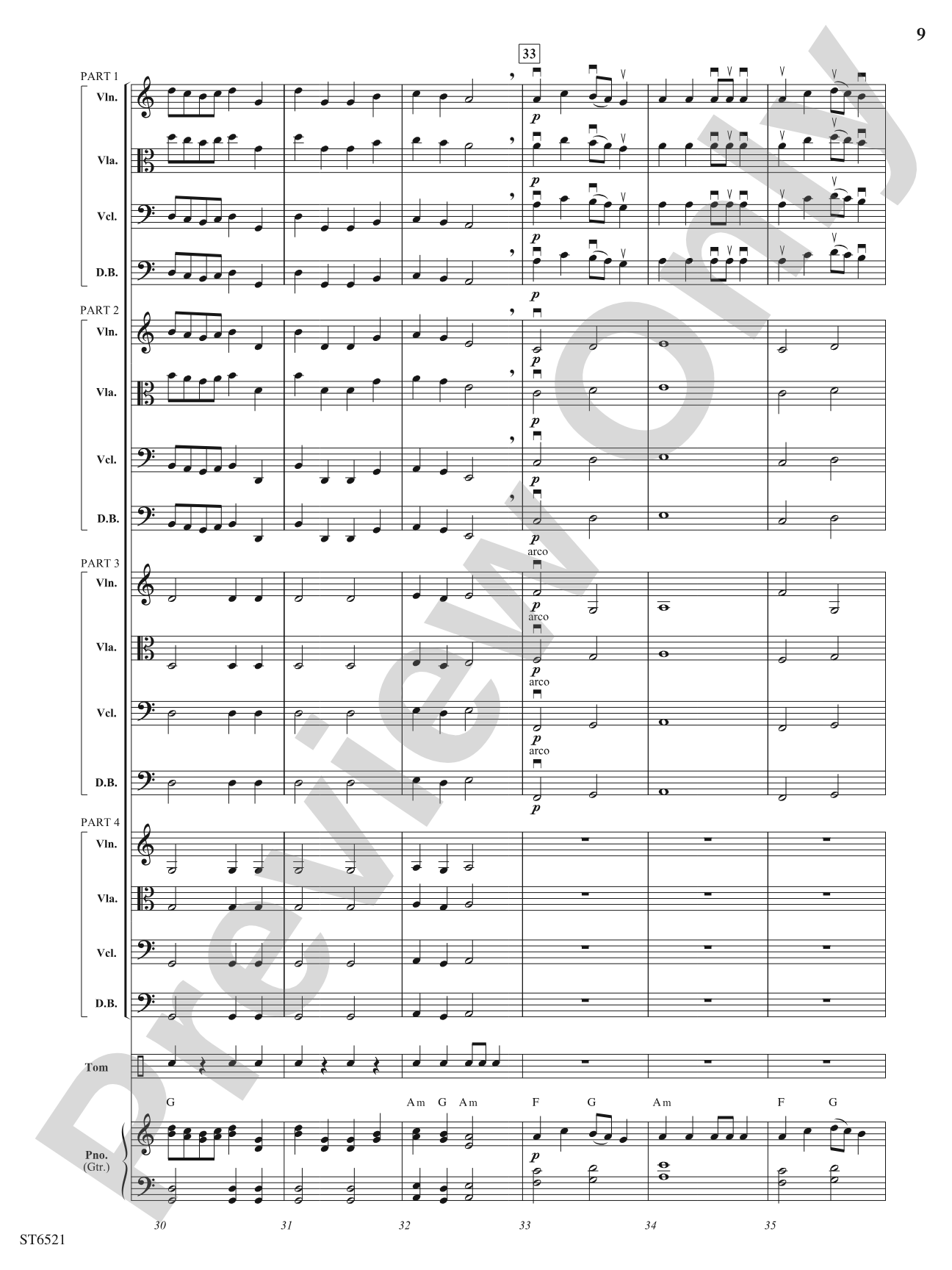 Viking: Flexible String Ensemble Score & Parts