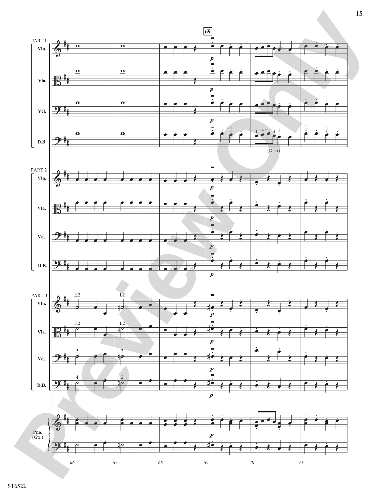 Finale (From Serenade for Strings): Flexible String Ensemble Score & Parts