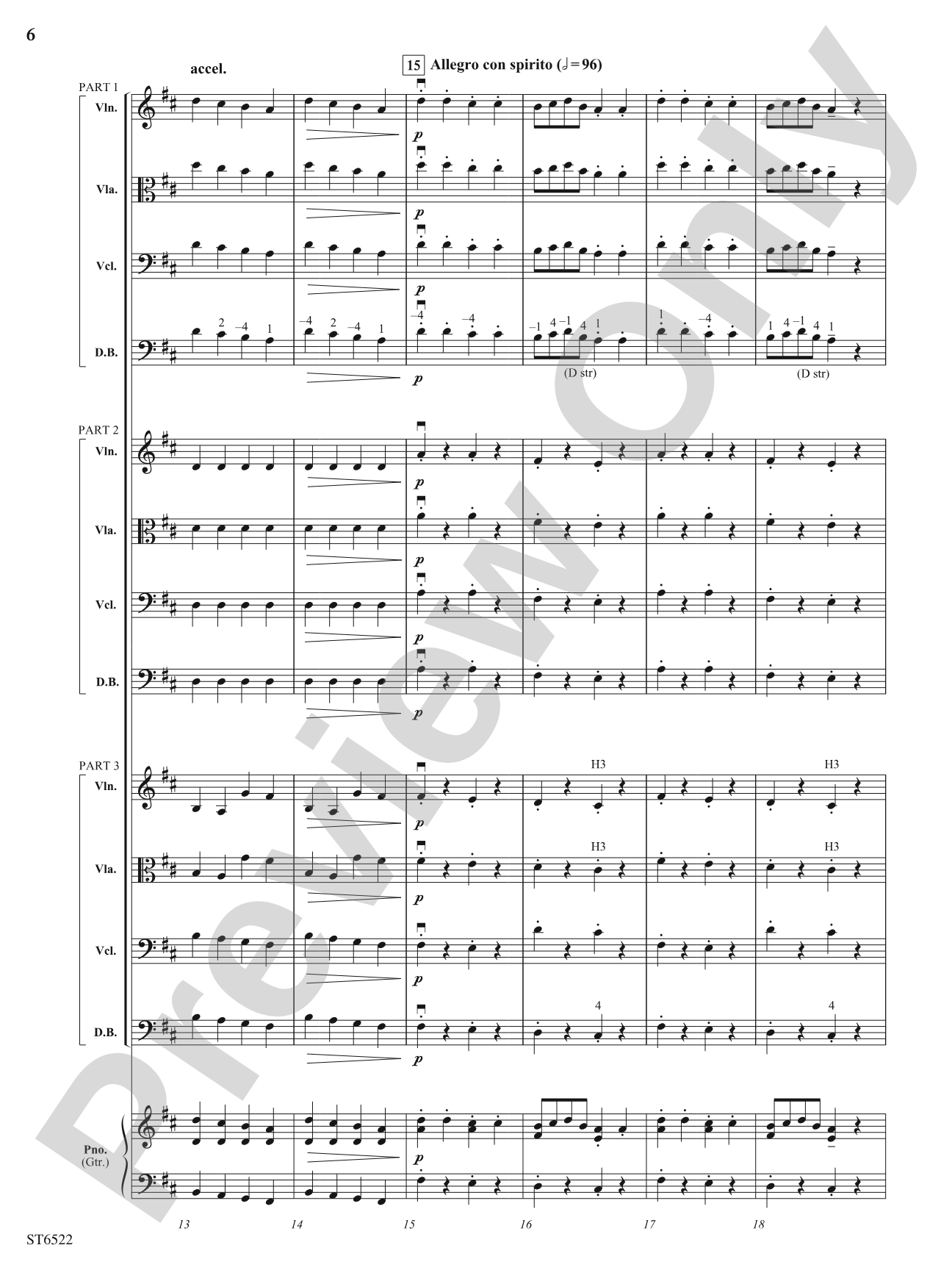 Finale (From Serenade for Strings): Flexible String Ensemble Score & Parts