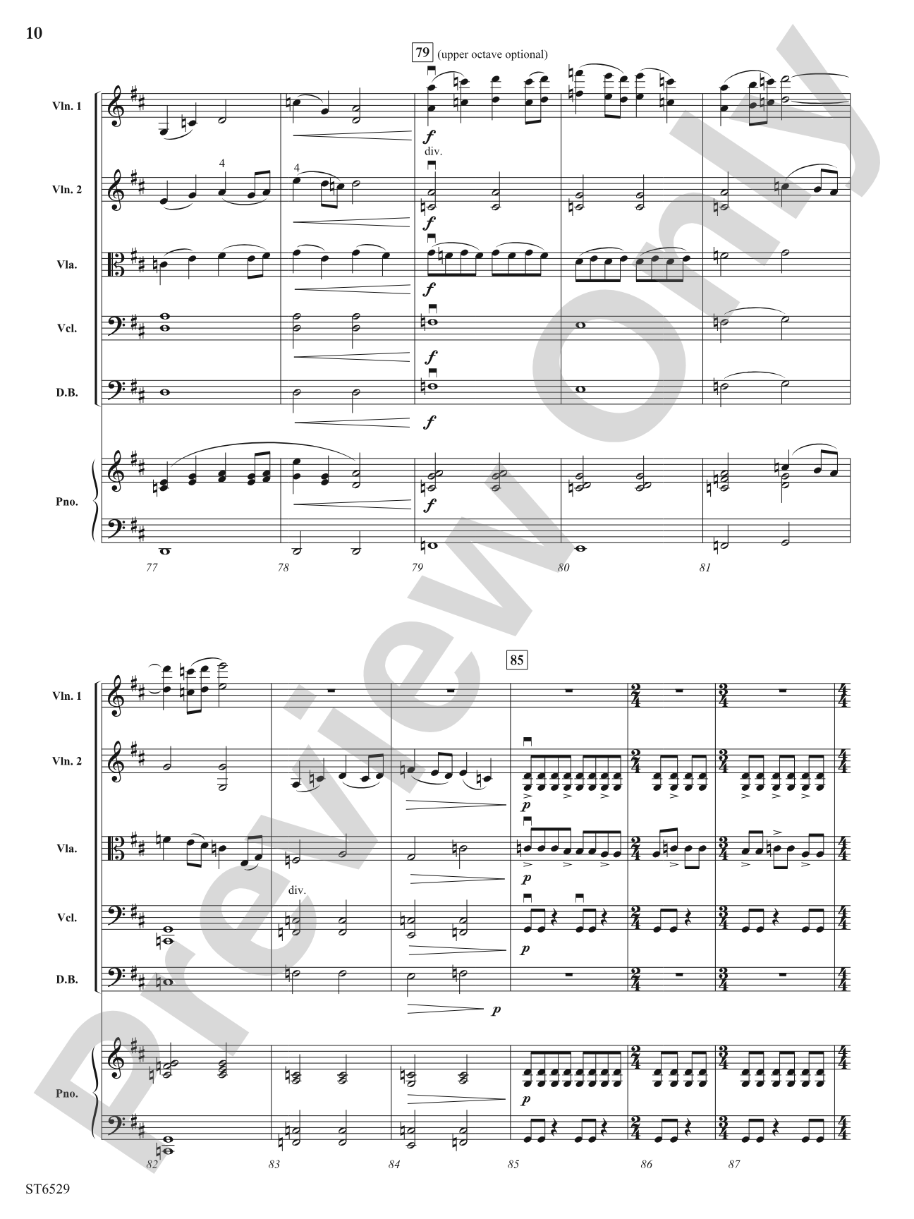 (You Are) Amazing: String Orchestra Conductor Score & Parts