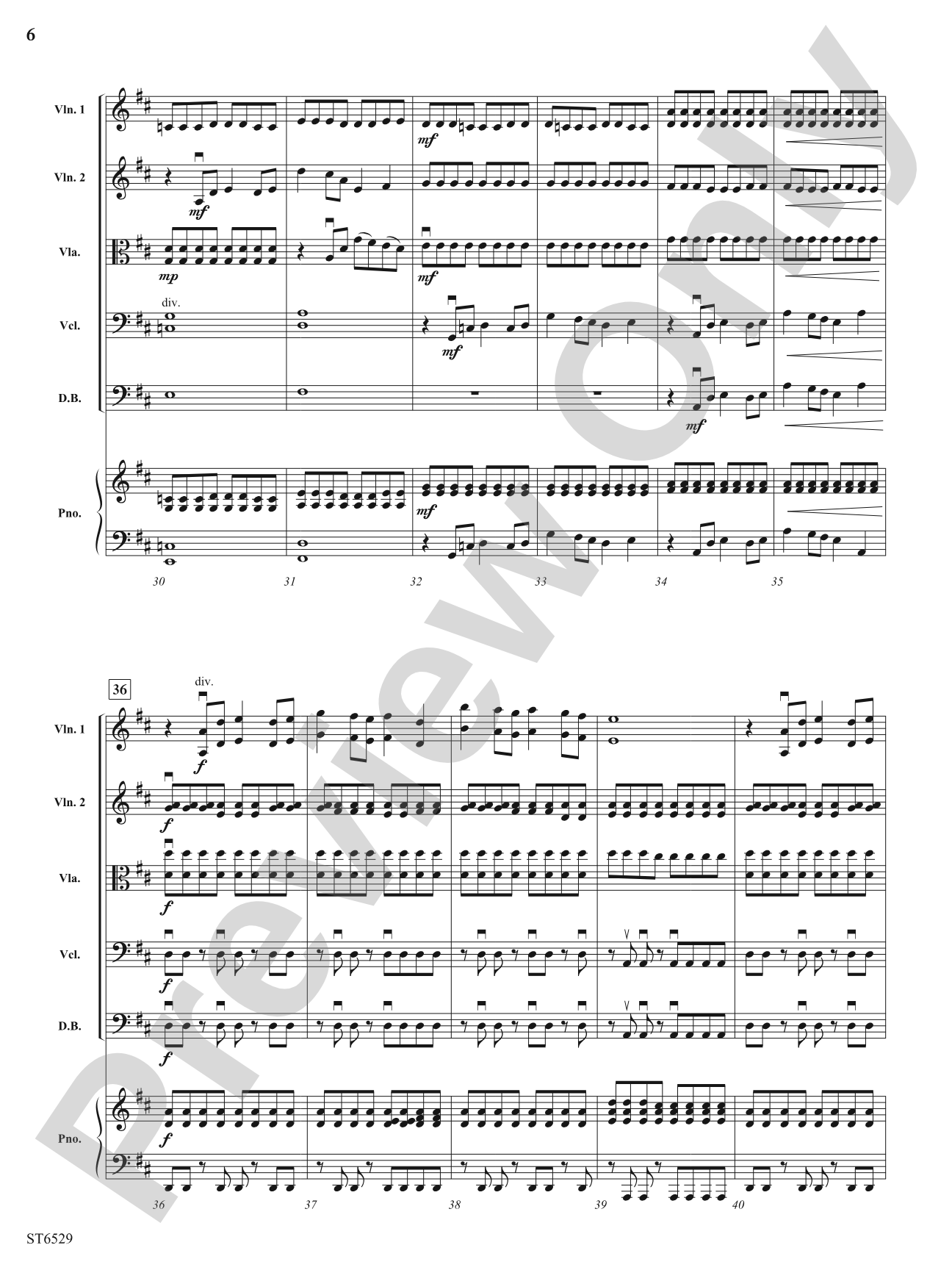 (You Are) Amazing: String Orchestra Conductor Score & Parts
