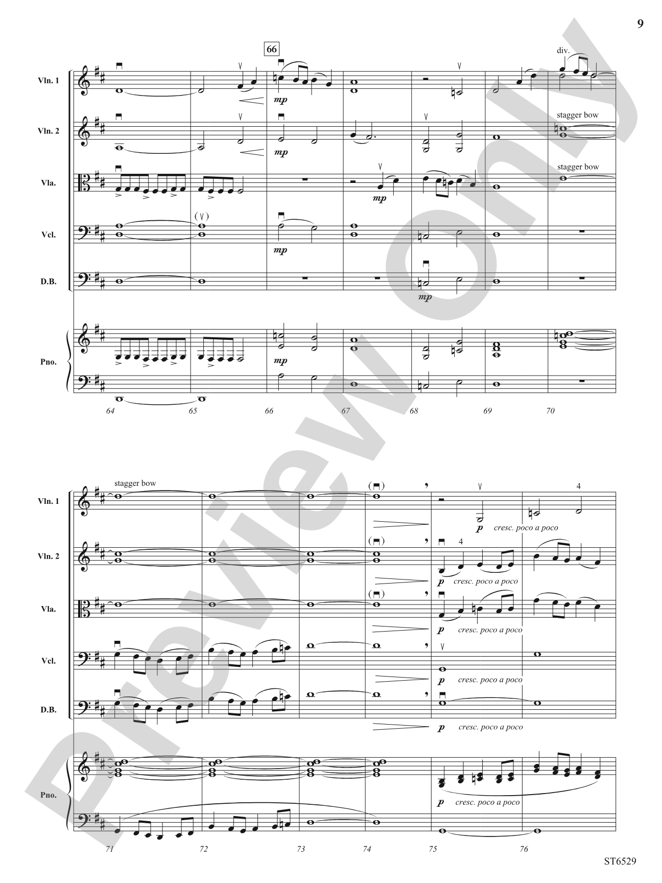 (You Are) Amazing: String Orchestra Conductor Score & Parts