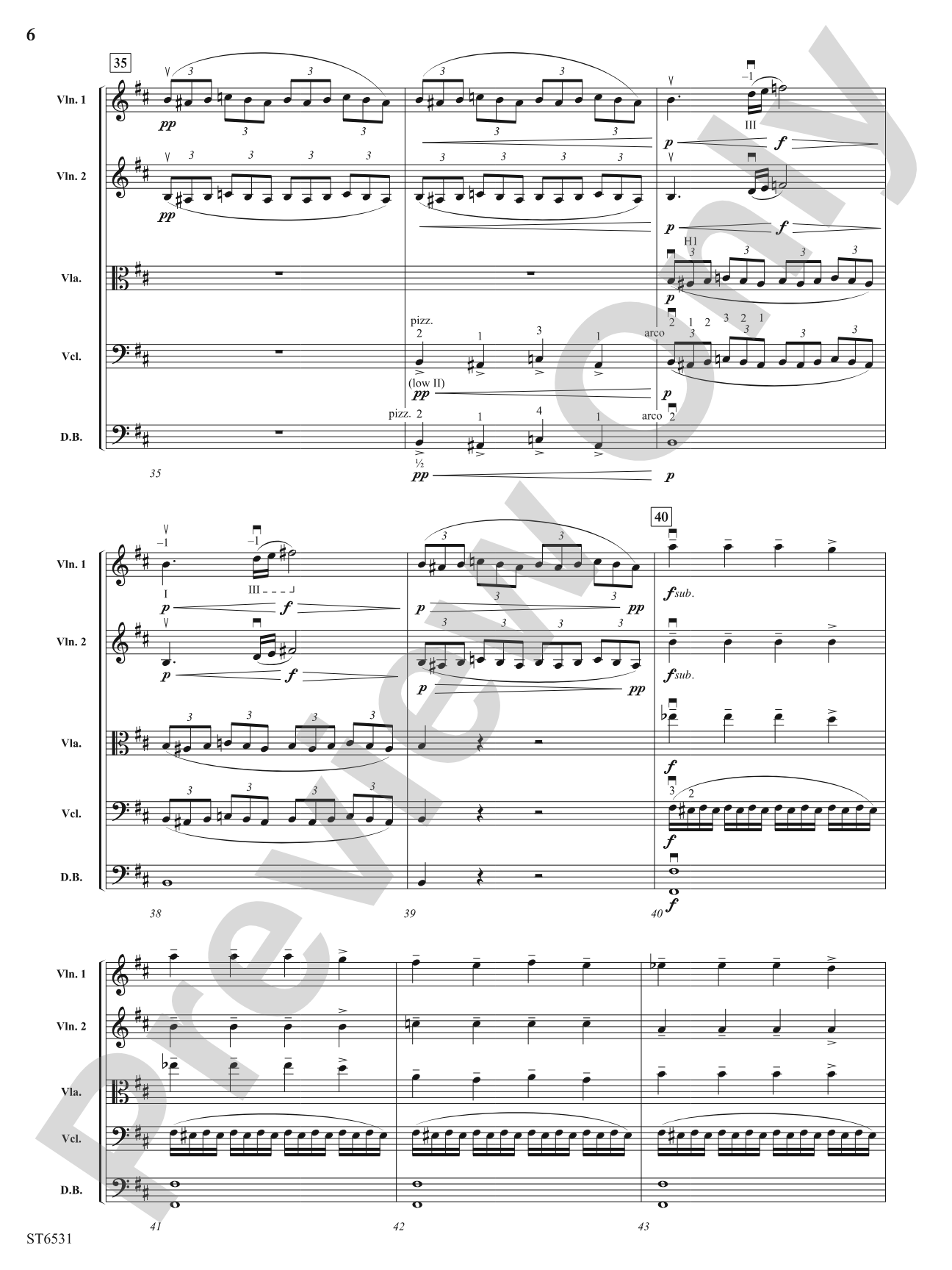 Night on Bald Mountain: String Orchestra Conductor Score & Parts