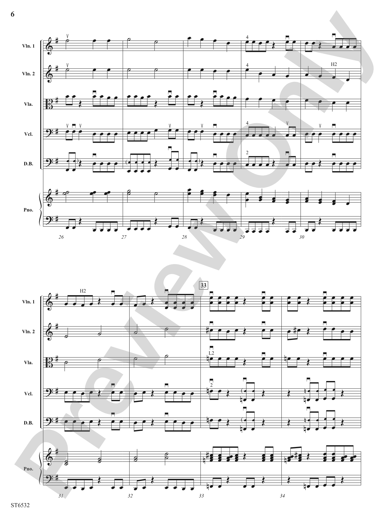 Never Let Up: String Orchestra Conductor Score & Parts