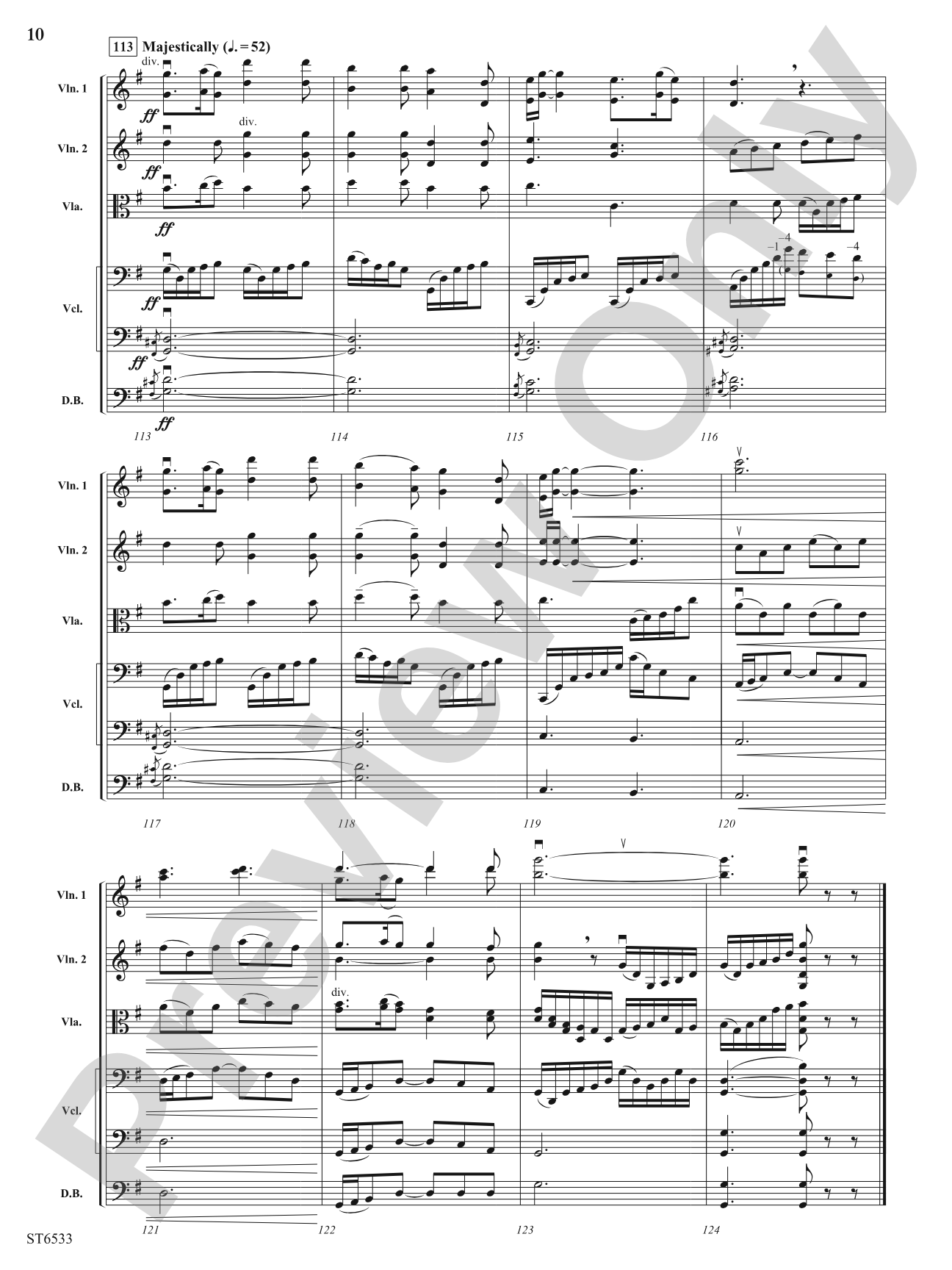 Pride of the Highlands: String Orchestra Conductor Score & Parts