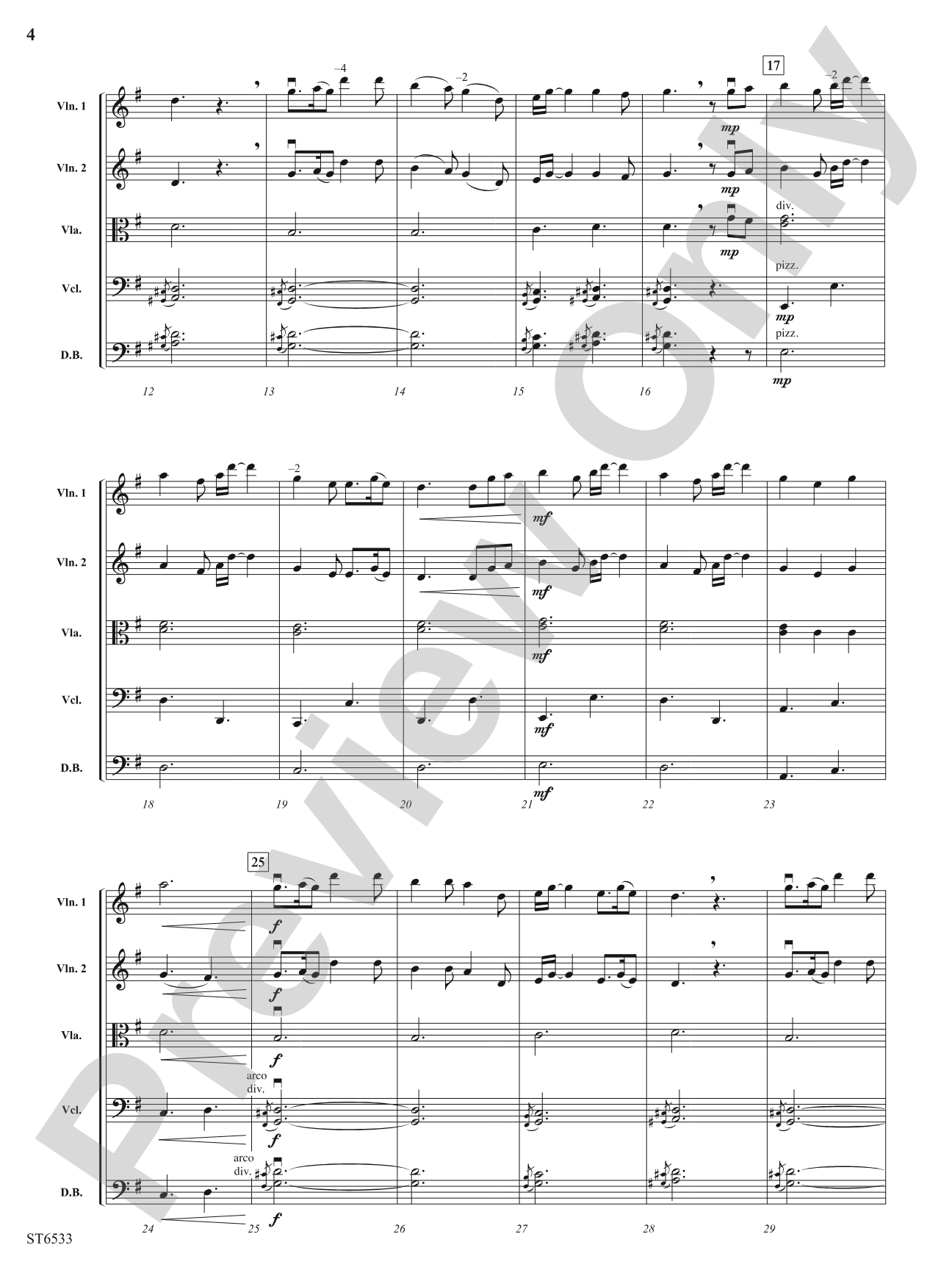 Pride of the Highlands: String Orchestra Conductor Score & Parts