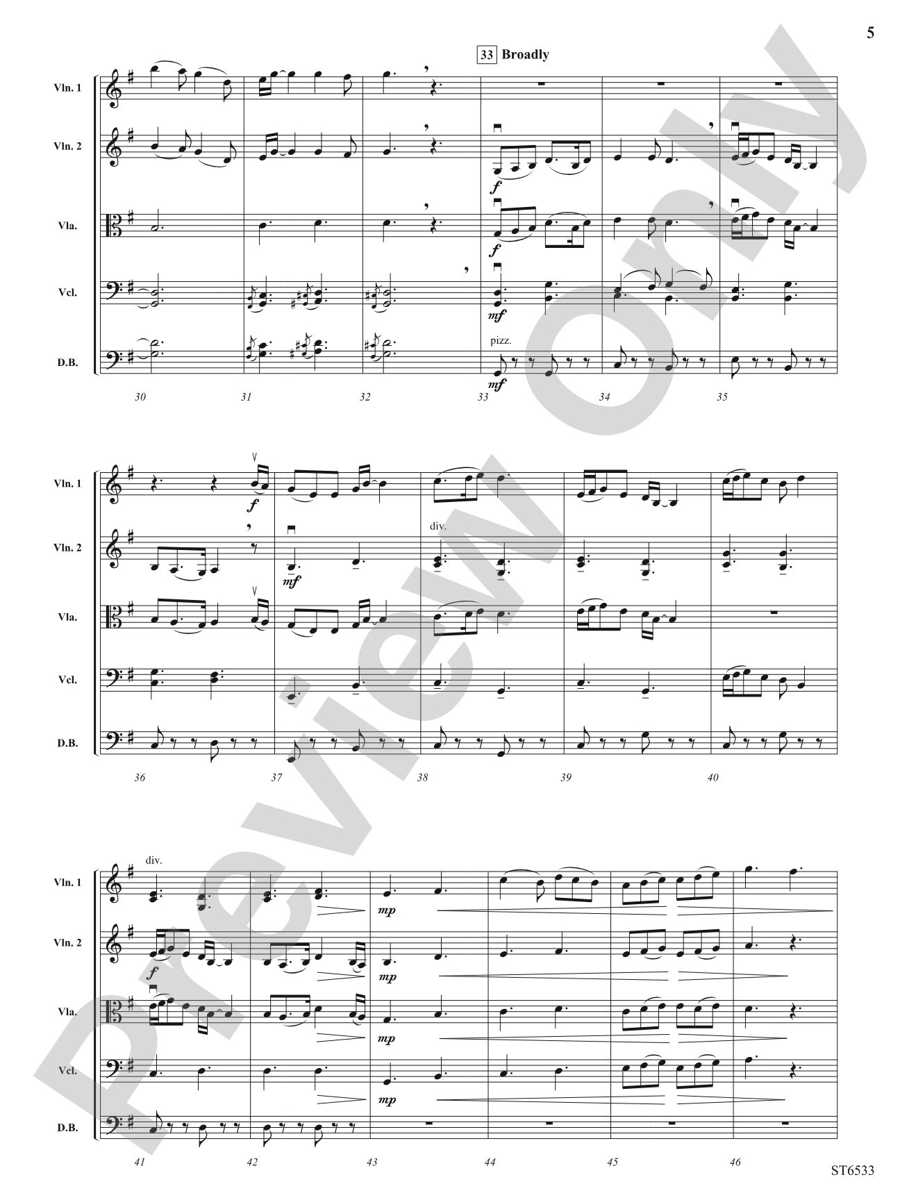 Pride of the Highlands: String Orchestra Conductor Score & Parts