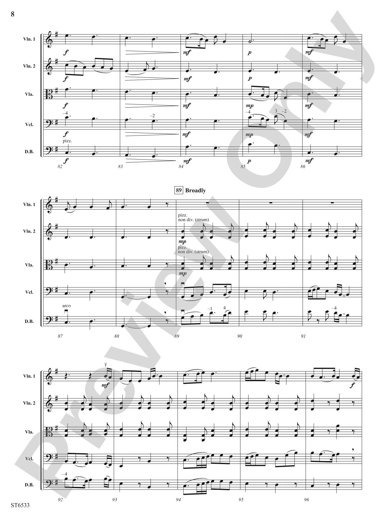 Pride of the Highlands: String Orchestra Conductor Score & Parts