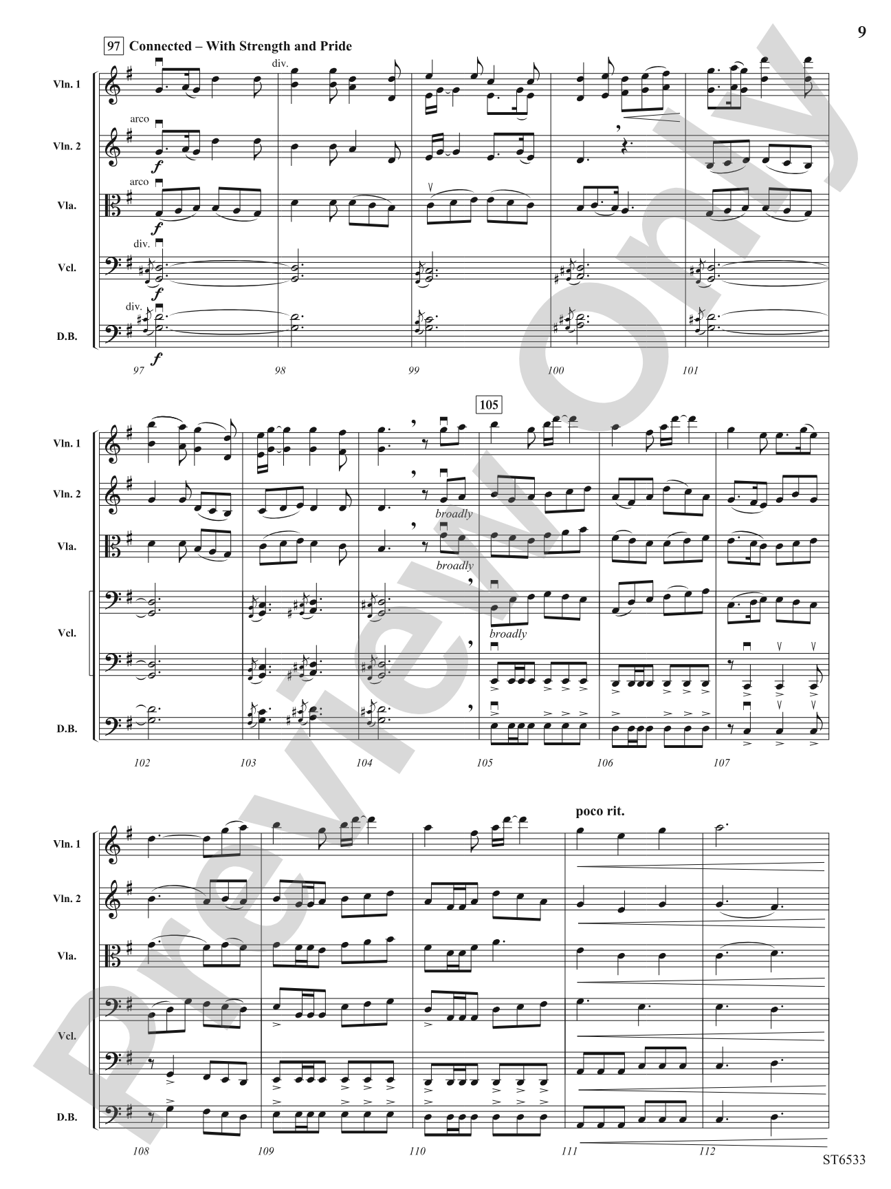 Pride of the Highlands: String Orchestra Conductor Score & Parts