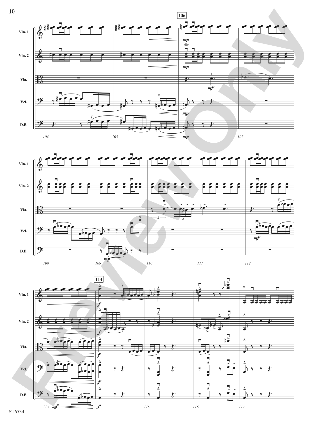 The Fire Within: String Orchestra Conductor Score & Parts