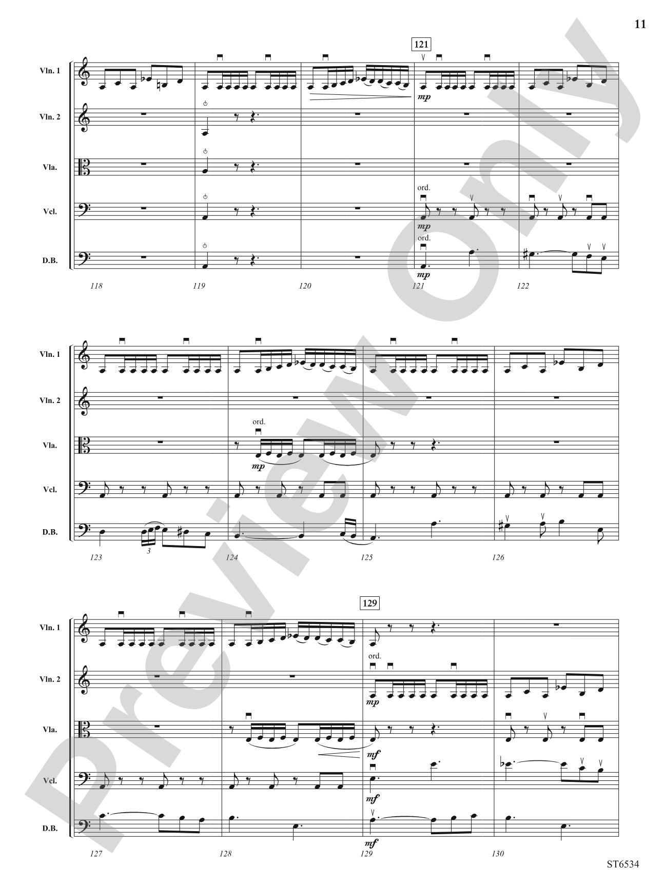 The Fire Within: String Orchestra Conductor Score & Parts