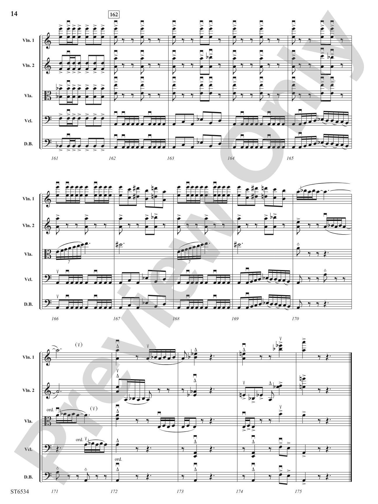 The Fire Within: String Orchestra Conductor Score & Parts