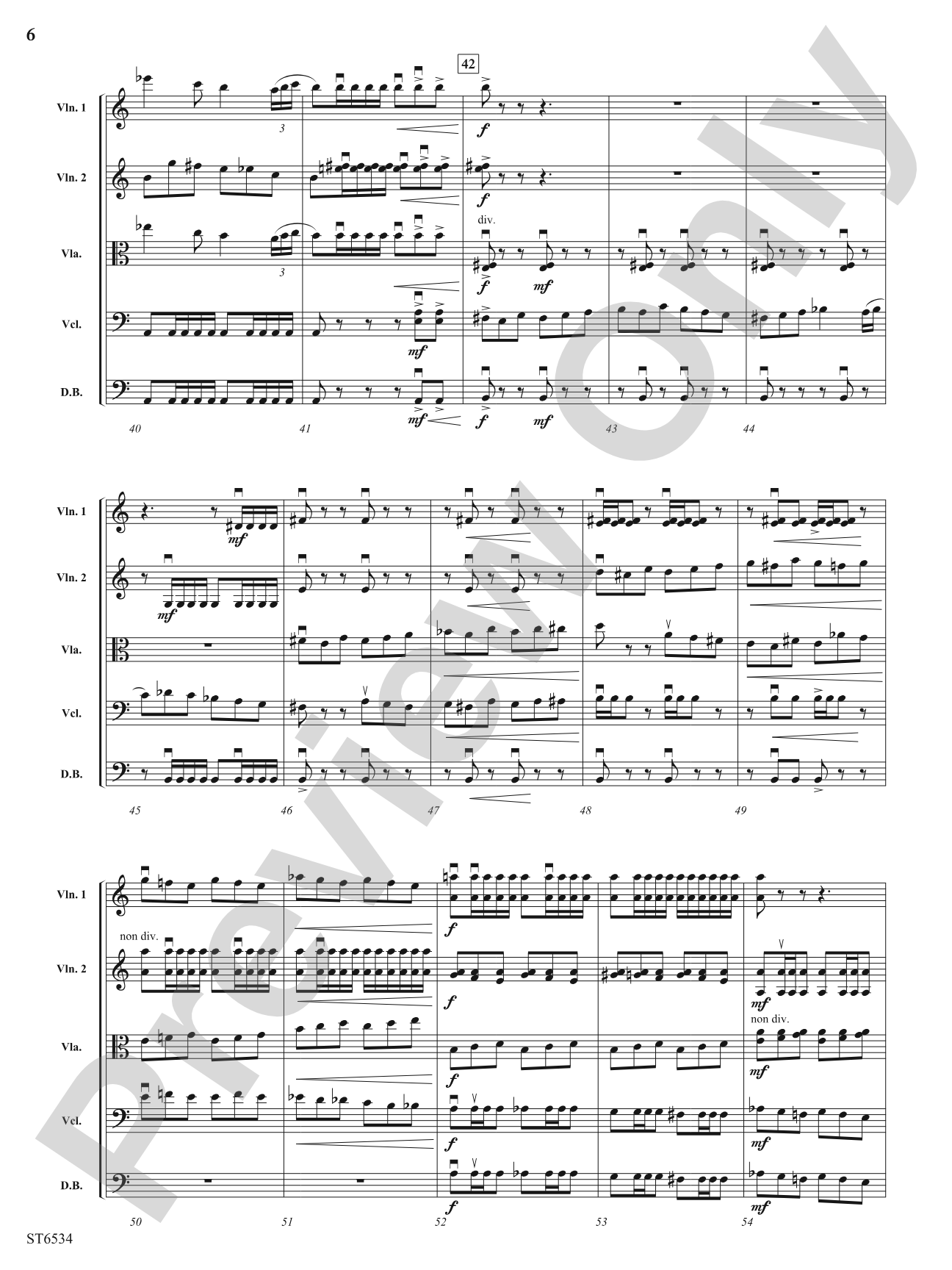 The Fire Within: String Orchestra Conductor Score & Parts