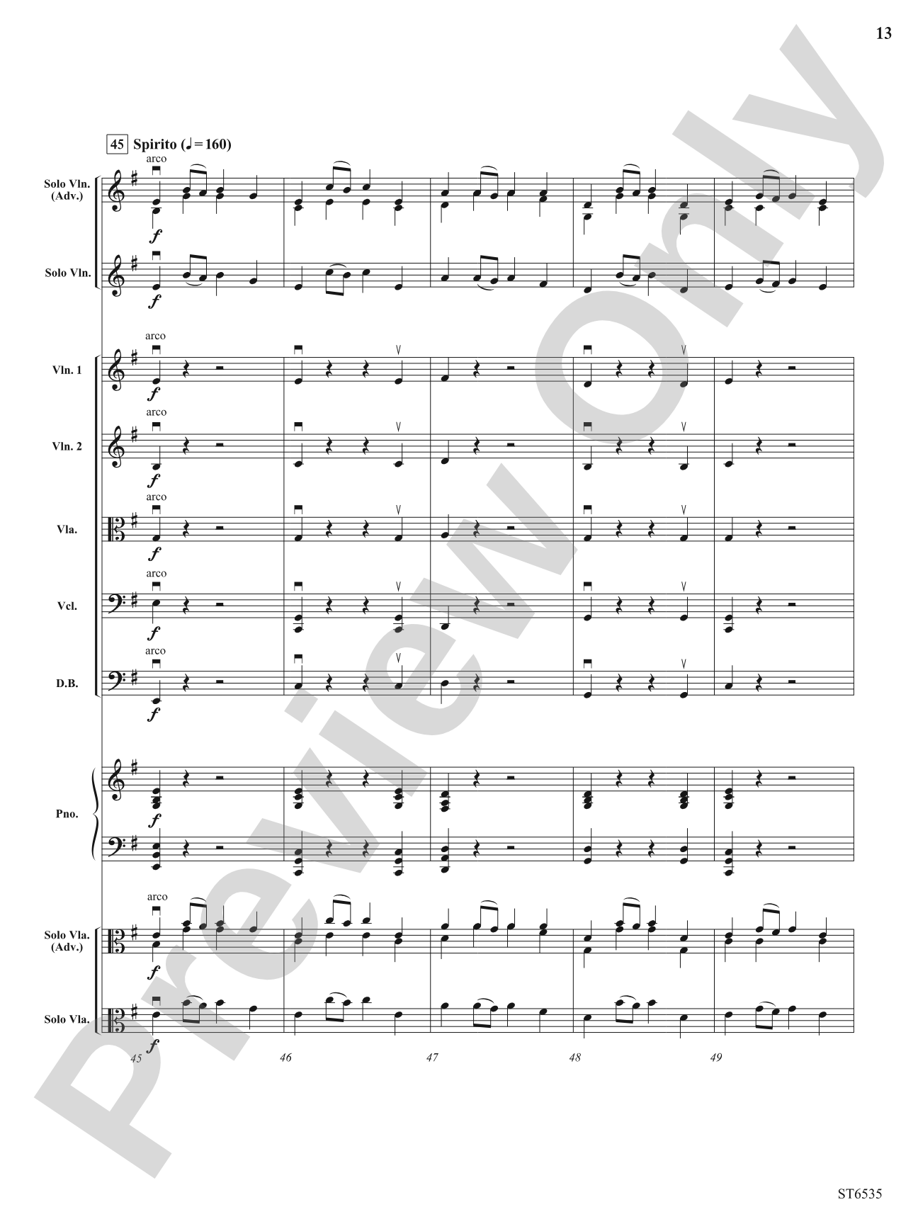 Invicta: String Orchestra Conductor Score & Parts