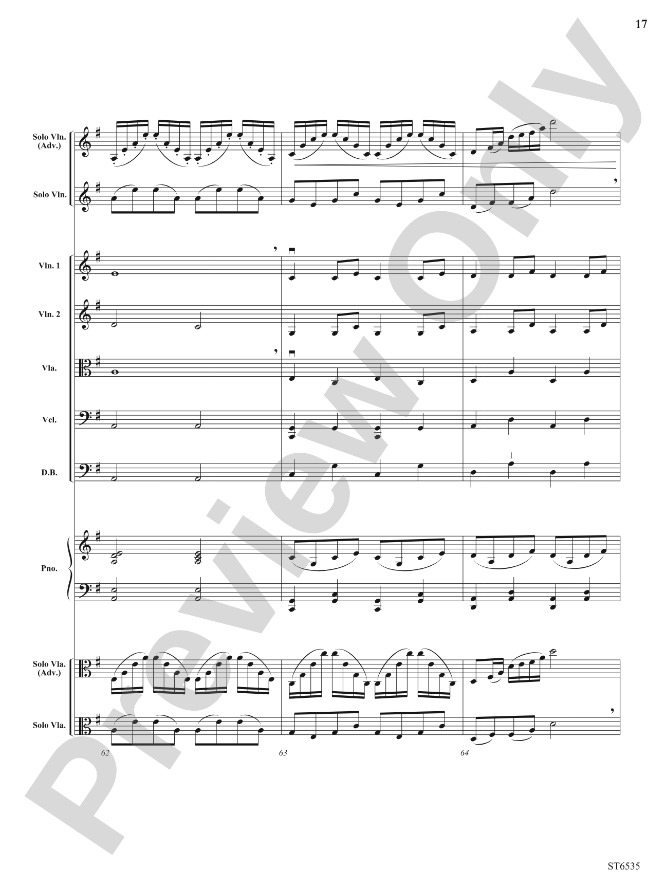 Invicta: String Orchestra Conductor Score & Parts