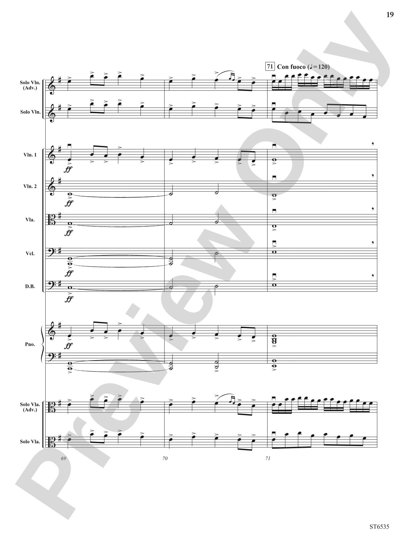 Invicta: String Orchestra Conductor Score & Parts