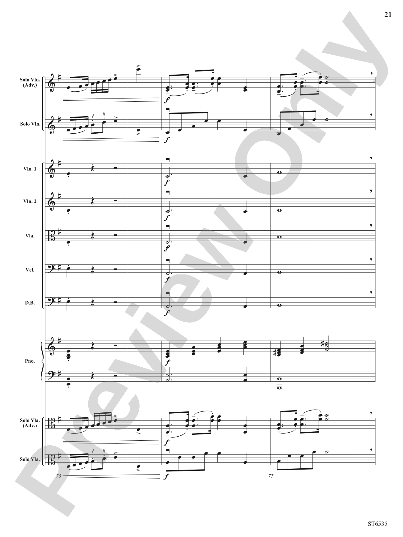 Invicta: String Orchestra Conductor Score & Parts