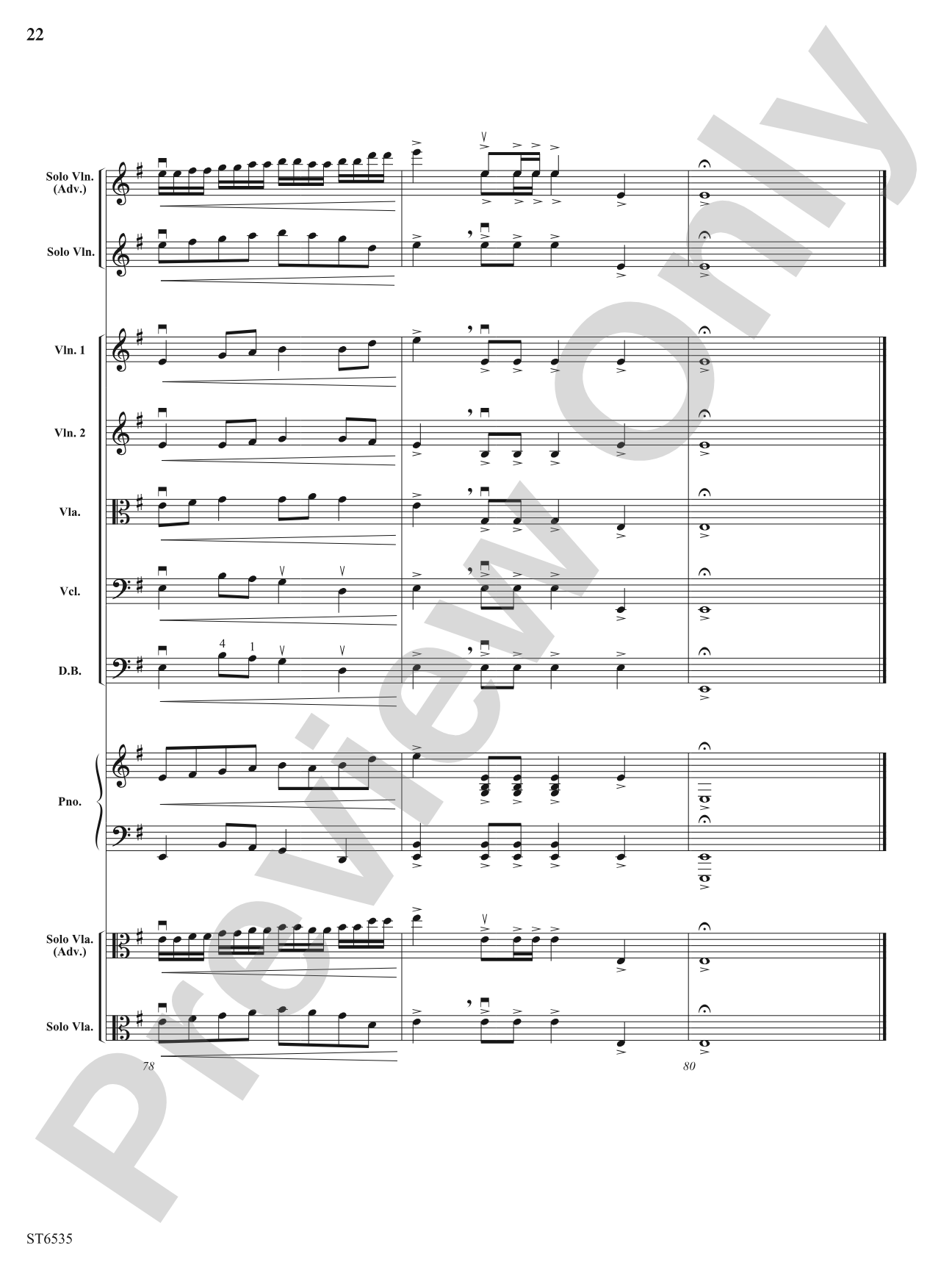 Invicta: String Orchestra Conductor Score & Parts