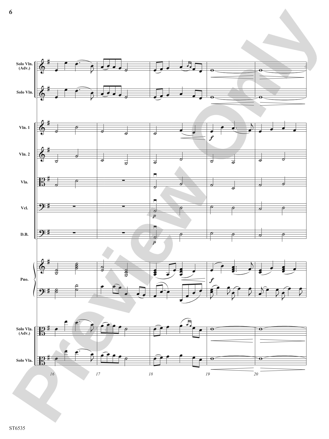 Invicta: String Orchestra Conductor Score & Parts