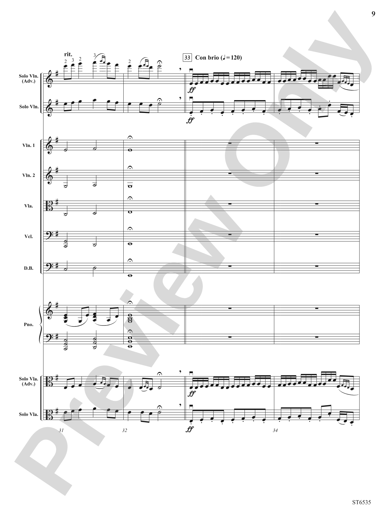 Invicta: String Orchestra Conductor Score & Parts