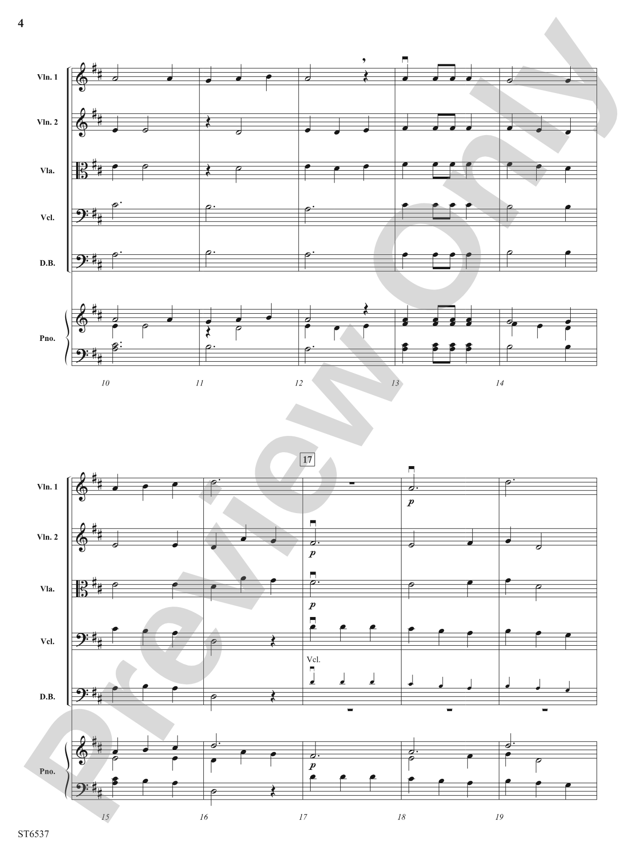 Fall River Road: String Orchestra Conductor Score & Parts