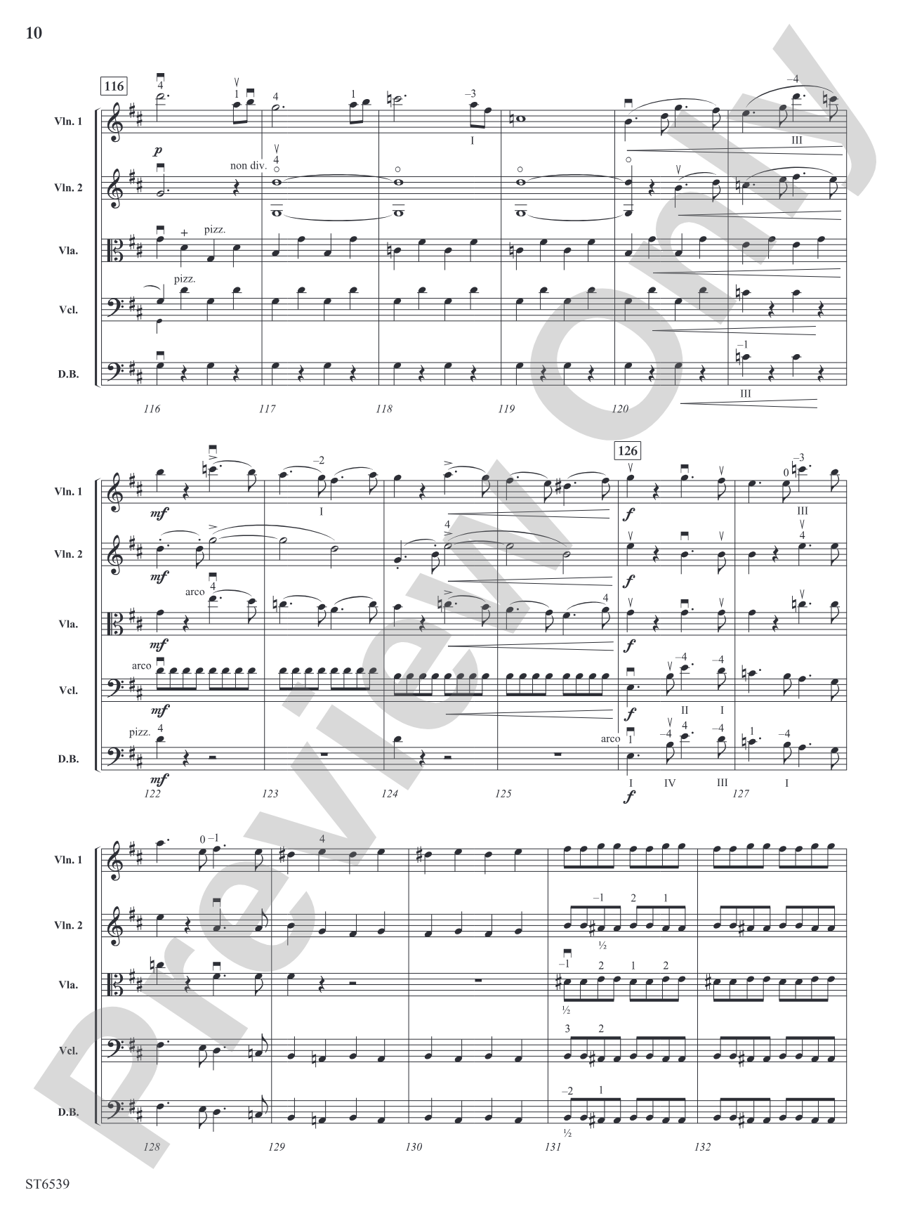 Carnival Overture: String Orchestra Conductor Score & Parts