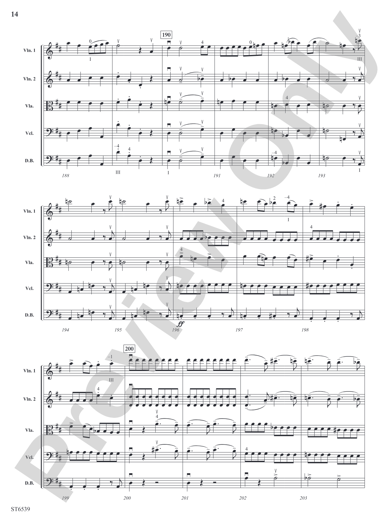 Carnival Overture: String Orchestra Conductor Score & Parts