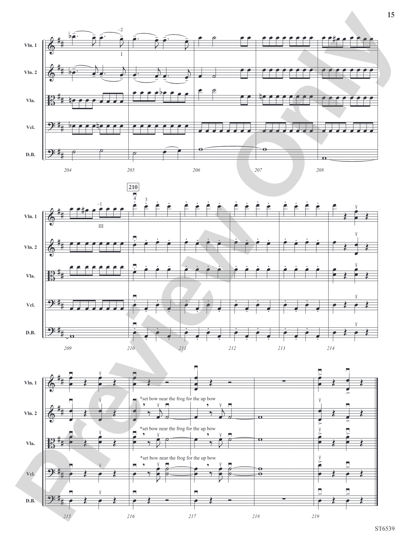 Carnival Overture: String Orchestra Conductor Score & Parts