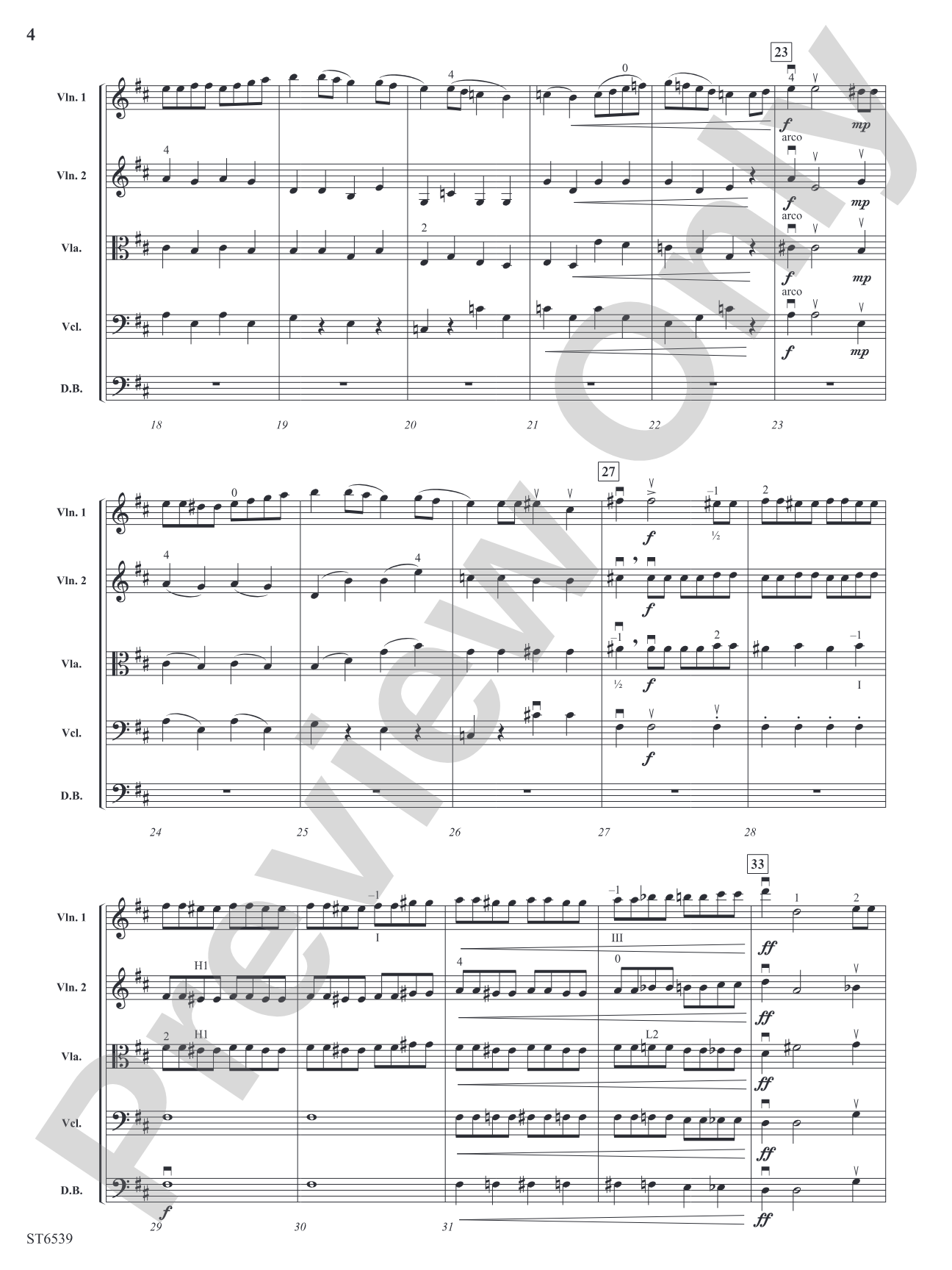 Carnival Overture: String Orchestra Conductor Score & Parts