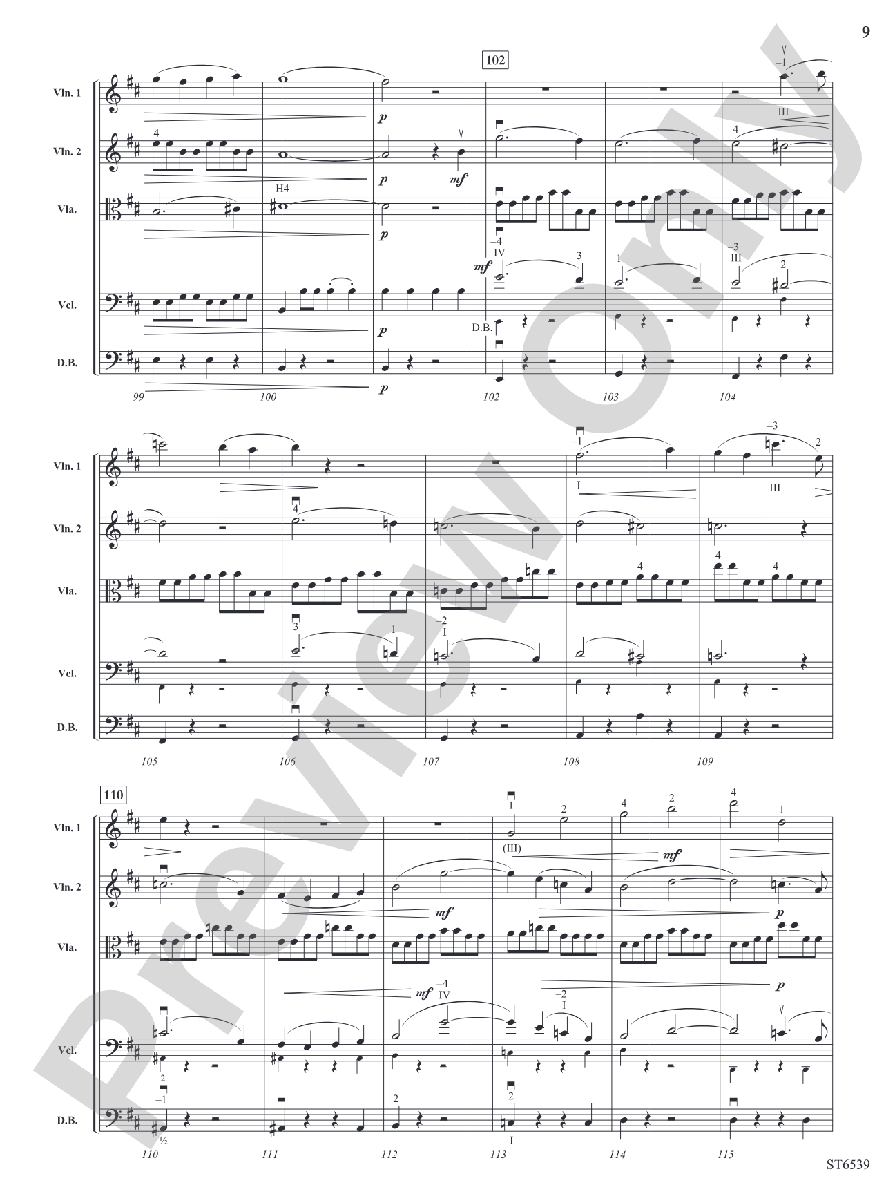 Carnival Overture: String Orchestra Conductor Score & Parts