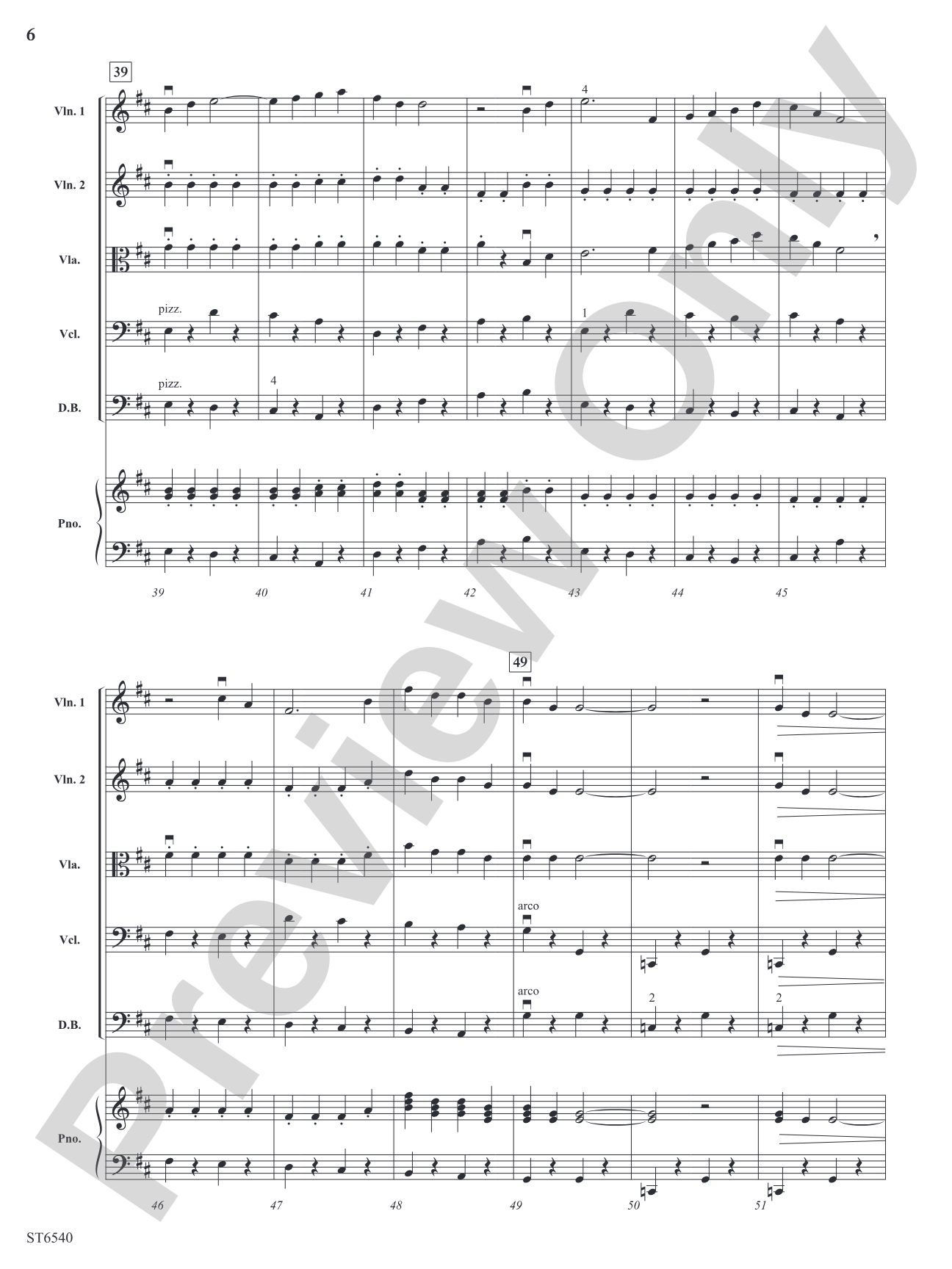 Jupiter Rising (Adapted from <i>The Planets</i>): String Orchestra Conductor Score & Parts