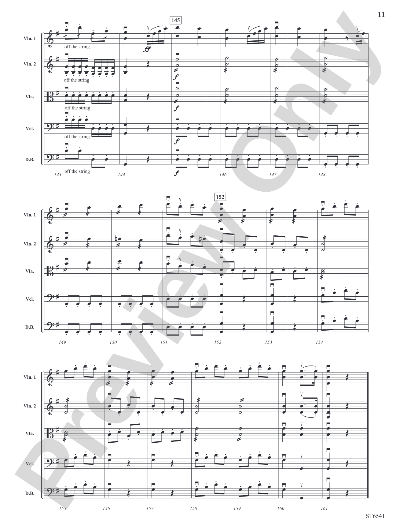 Andante and Allegro (From <i>Symphony No. 10</i>): String Orchestra Conductor Score & Parts