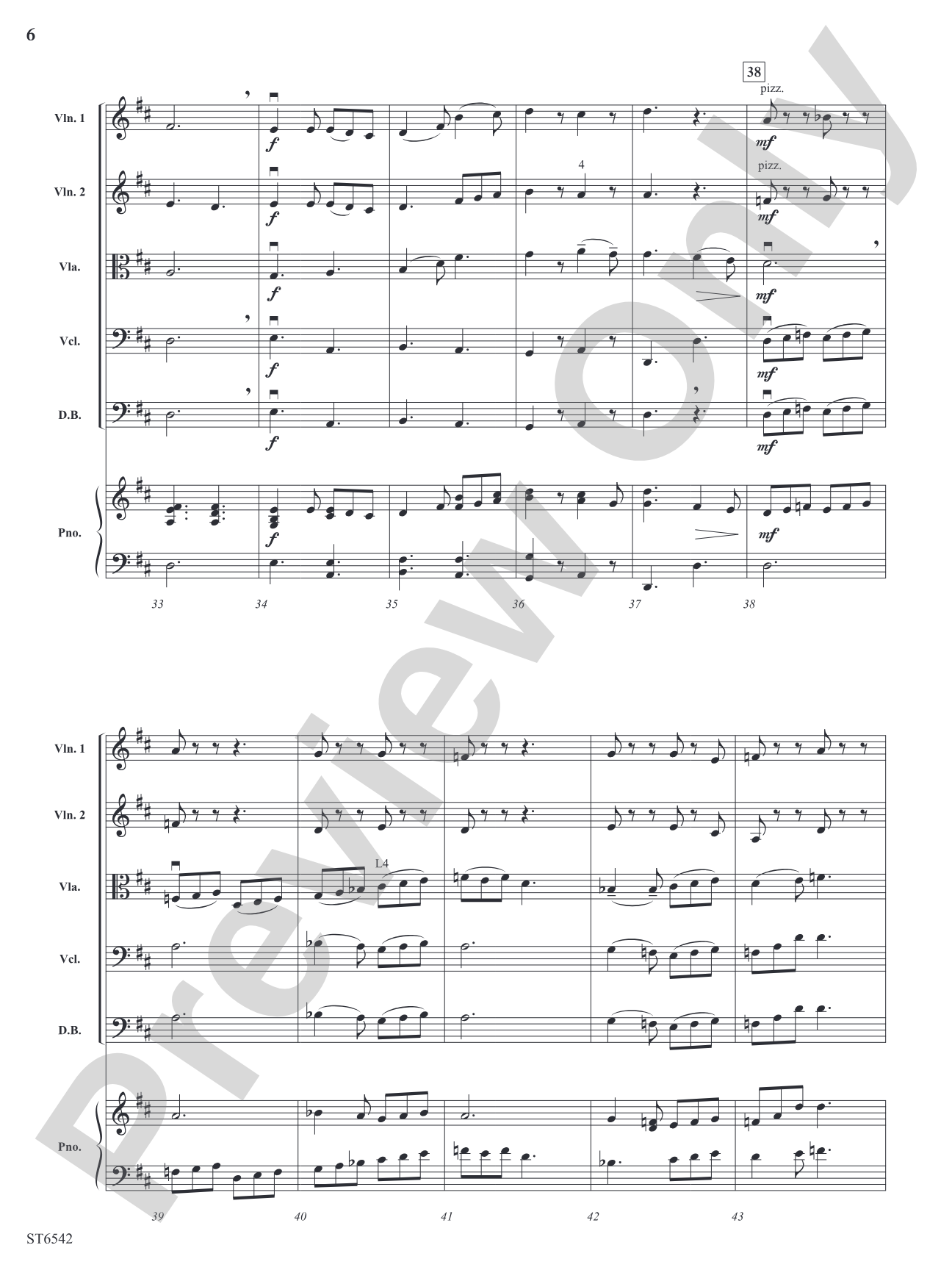 To B, or Not to B?: String Orchestra Conductor Score & Parts