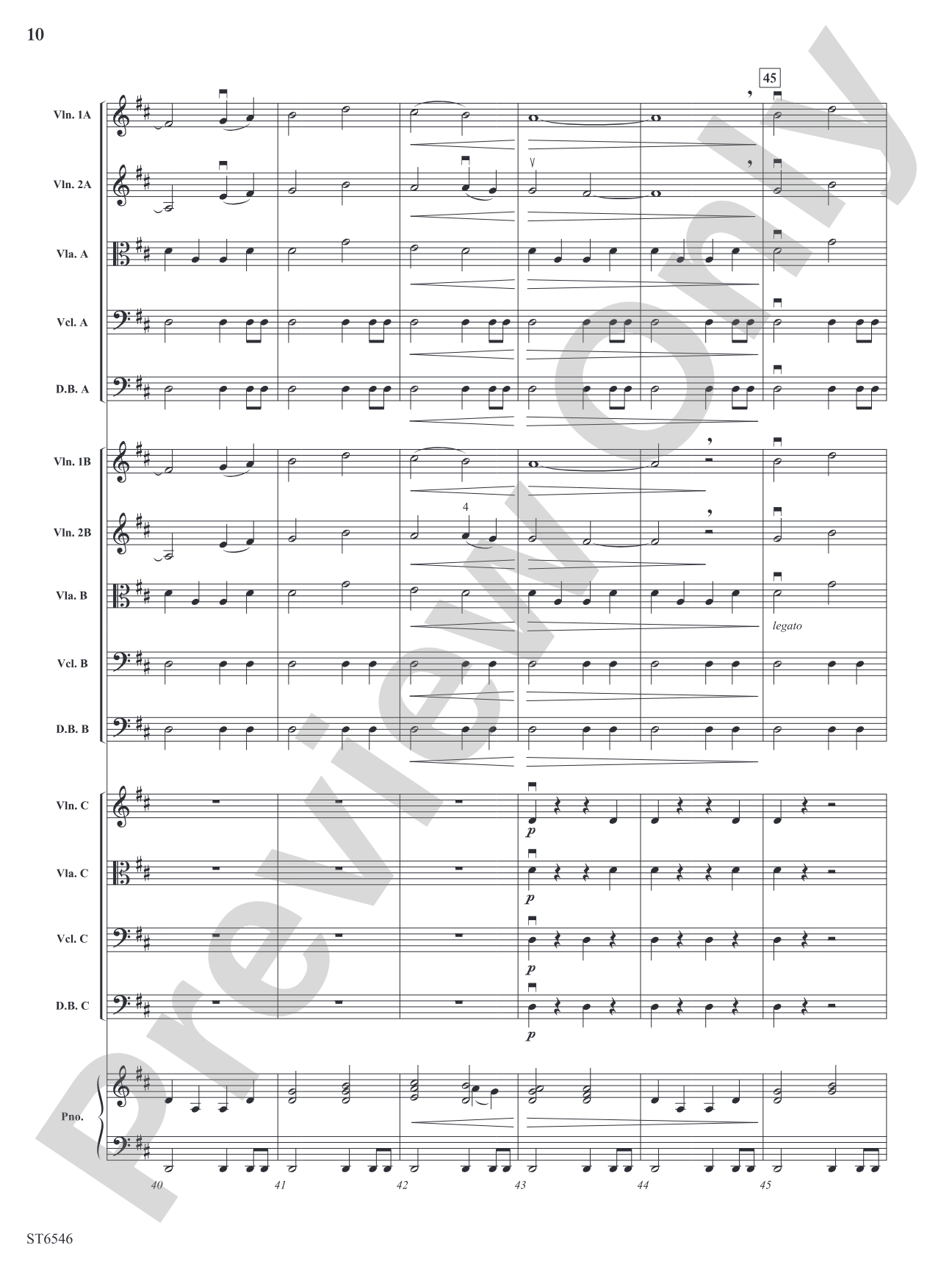 Momentous (for single or multi-level string orchestra): String Orchestra Conductor Score & Parts