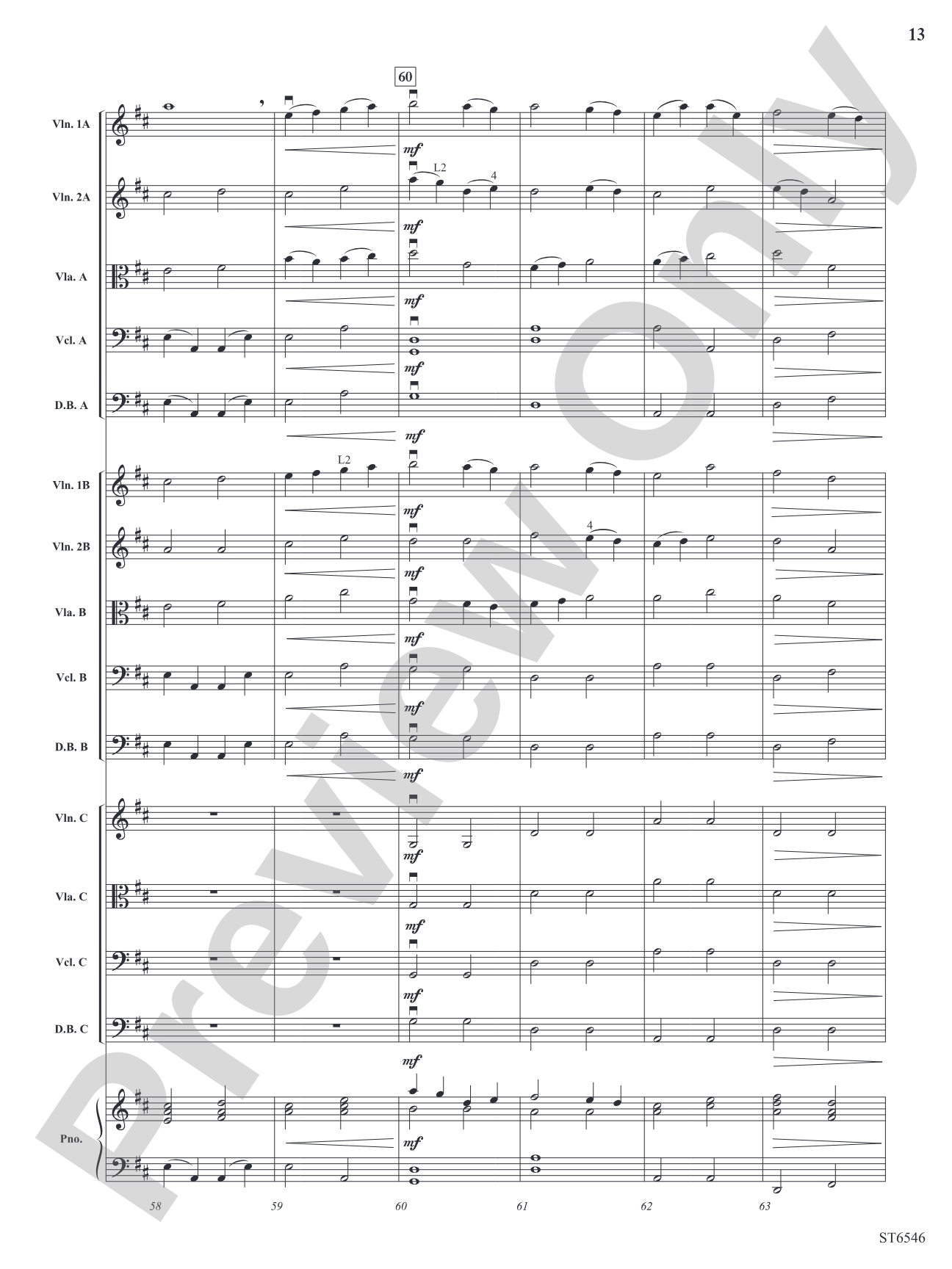 Momentous (for single or multi-level string orchestra): String Orchestra Conductor Score & Parts